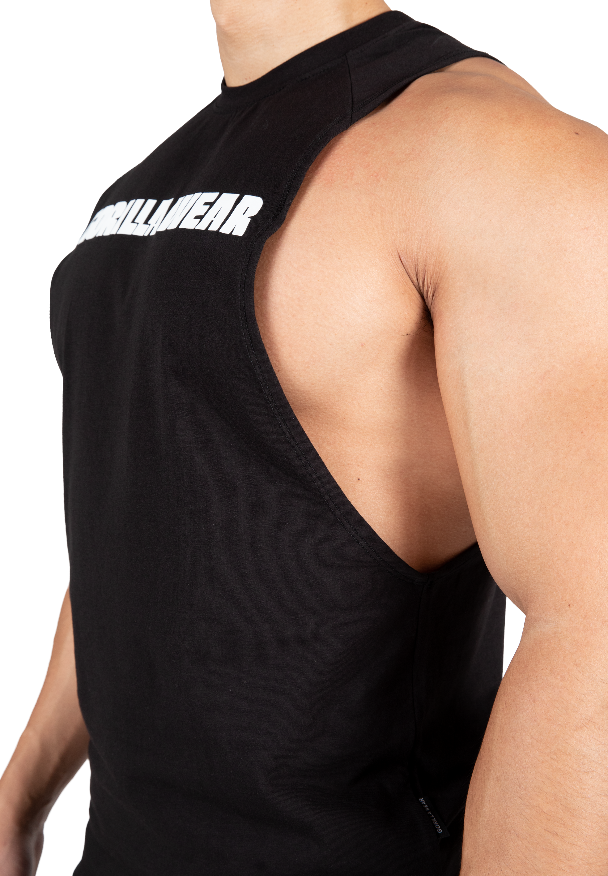 Gorilla Wear Milo Drop Armhole Tank Top Tank Top Black
