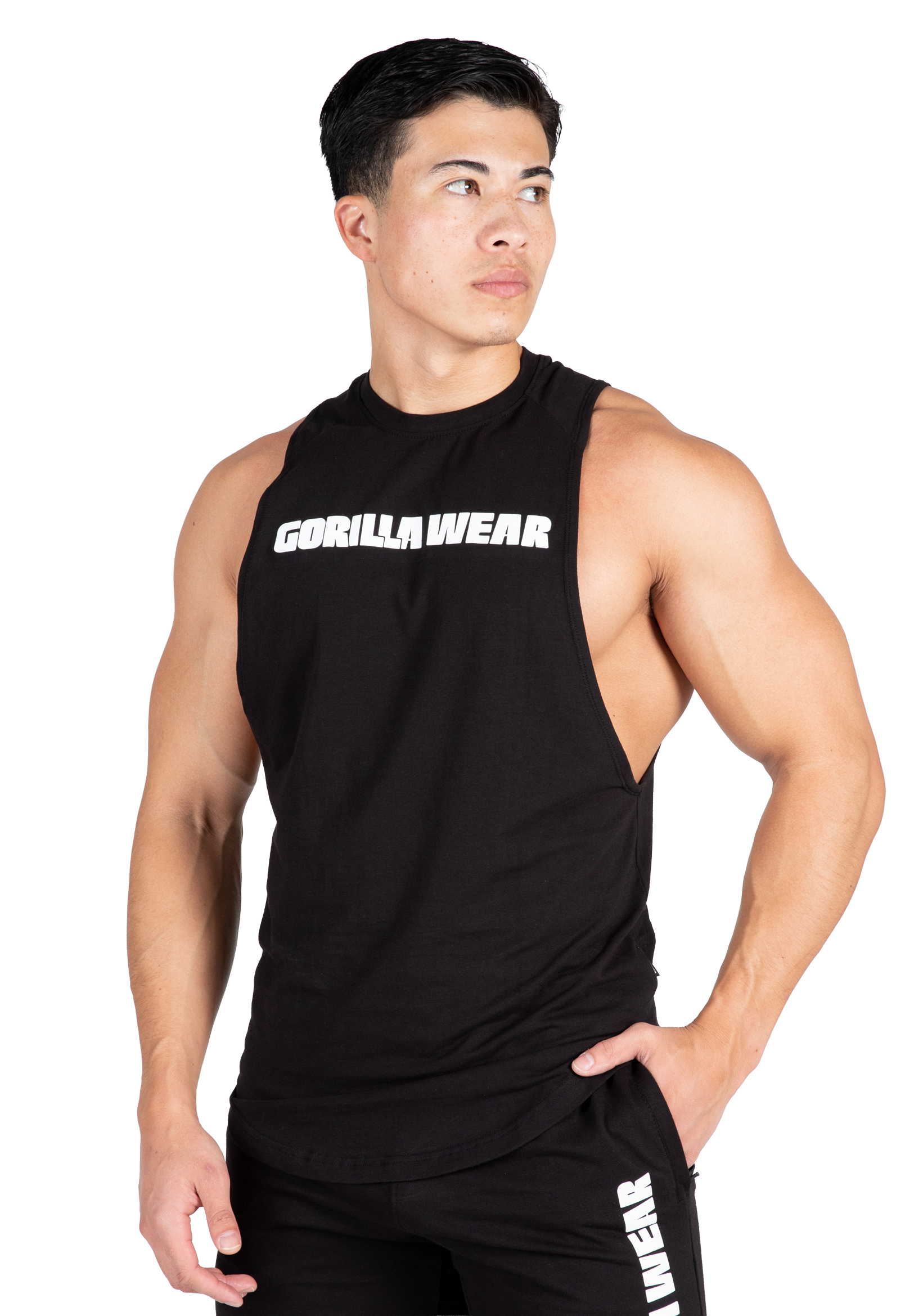 Gorilla Wear Milo Drop Armhole Tank Top Tank Top Black