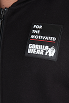 Gorilla Wear Milwaukee S/L Zipped Hoodie Hoodie & Sweatshirt Black