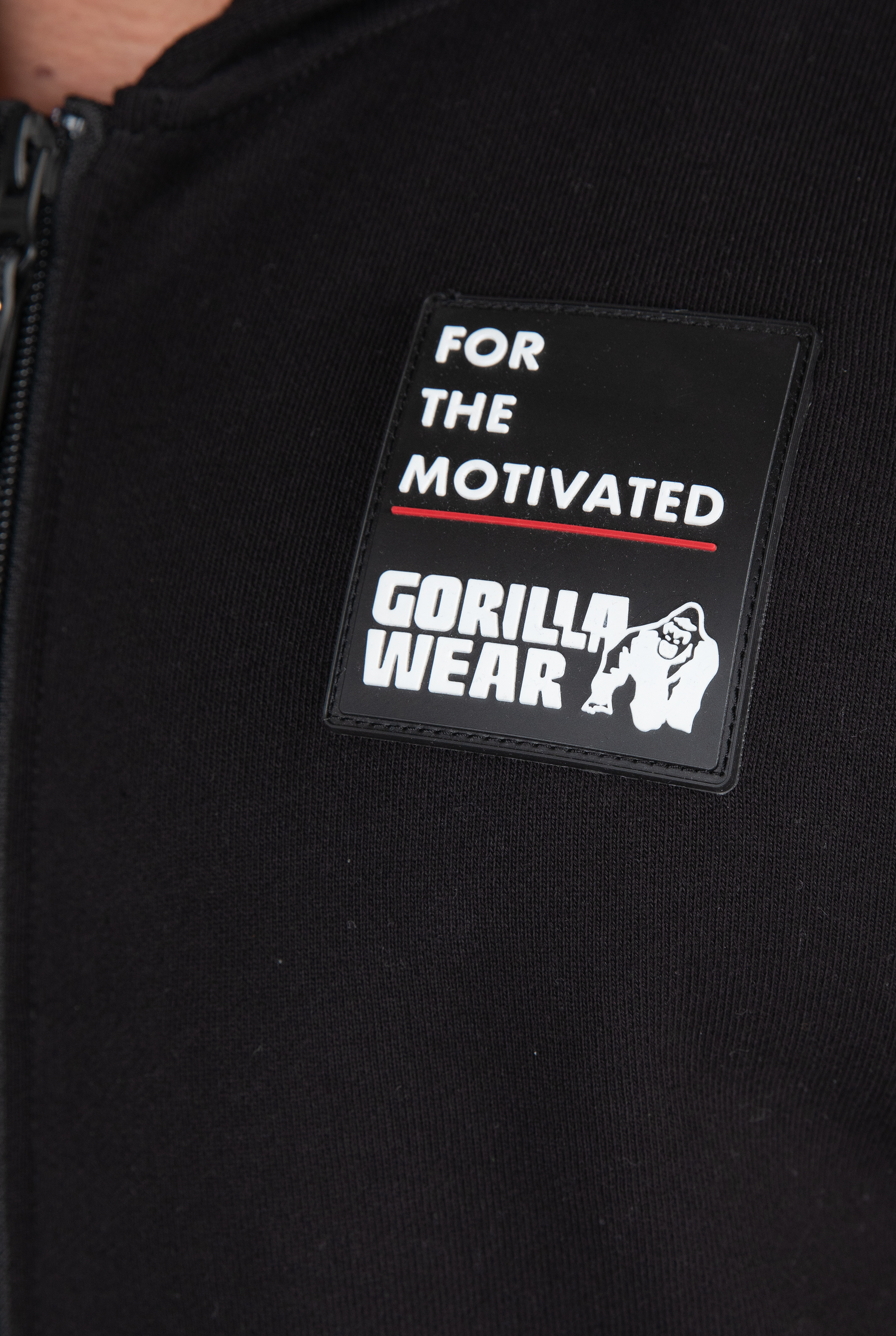 Gorilla Wear Milwaukee S/L Zipped Hoodie Hoodie & Sweatshirt Black