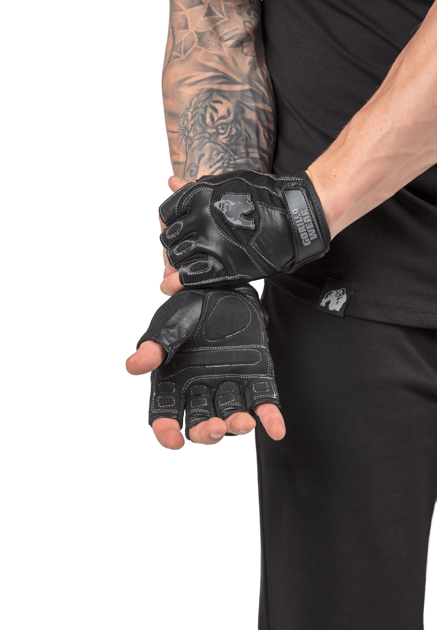 Gorilla Wear Mitchell Training Gloves Workout Gloves & Grips Black