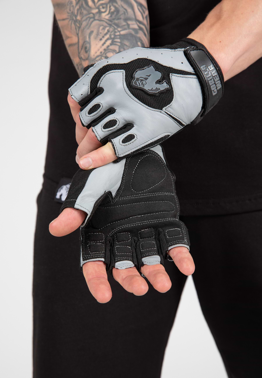 Gorilla Wear Mitchell Training Gloves Workout Gloves & Grips Black/Gray