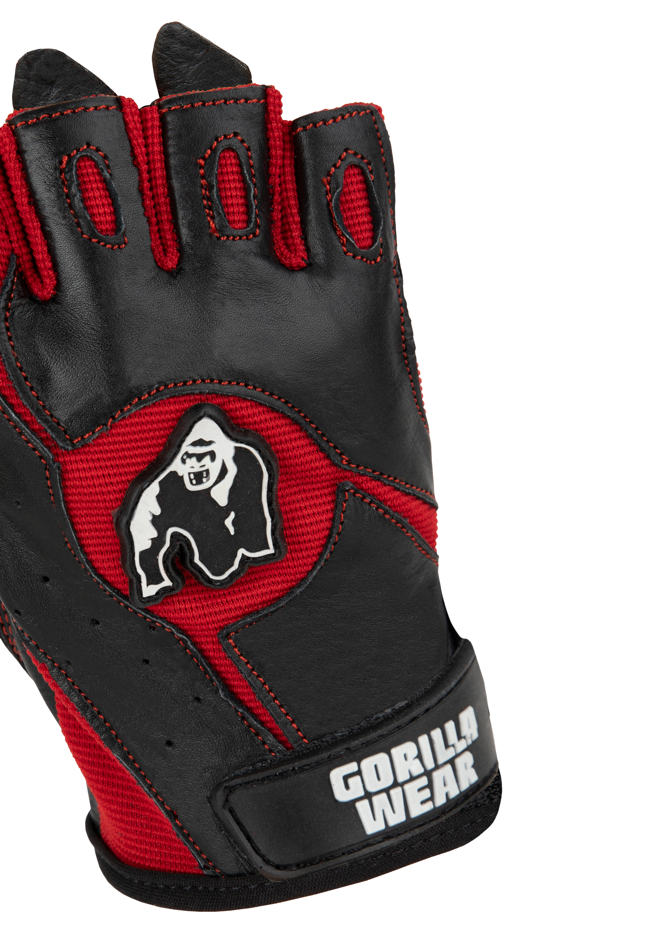 Gorilla Wear Mitchell Training Gloves Workout Gloves & Grips Black/Red