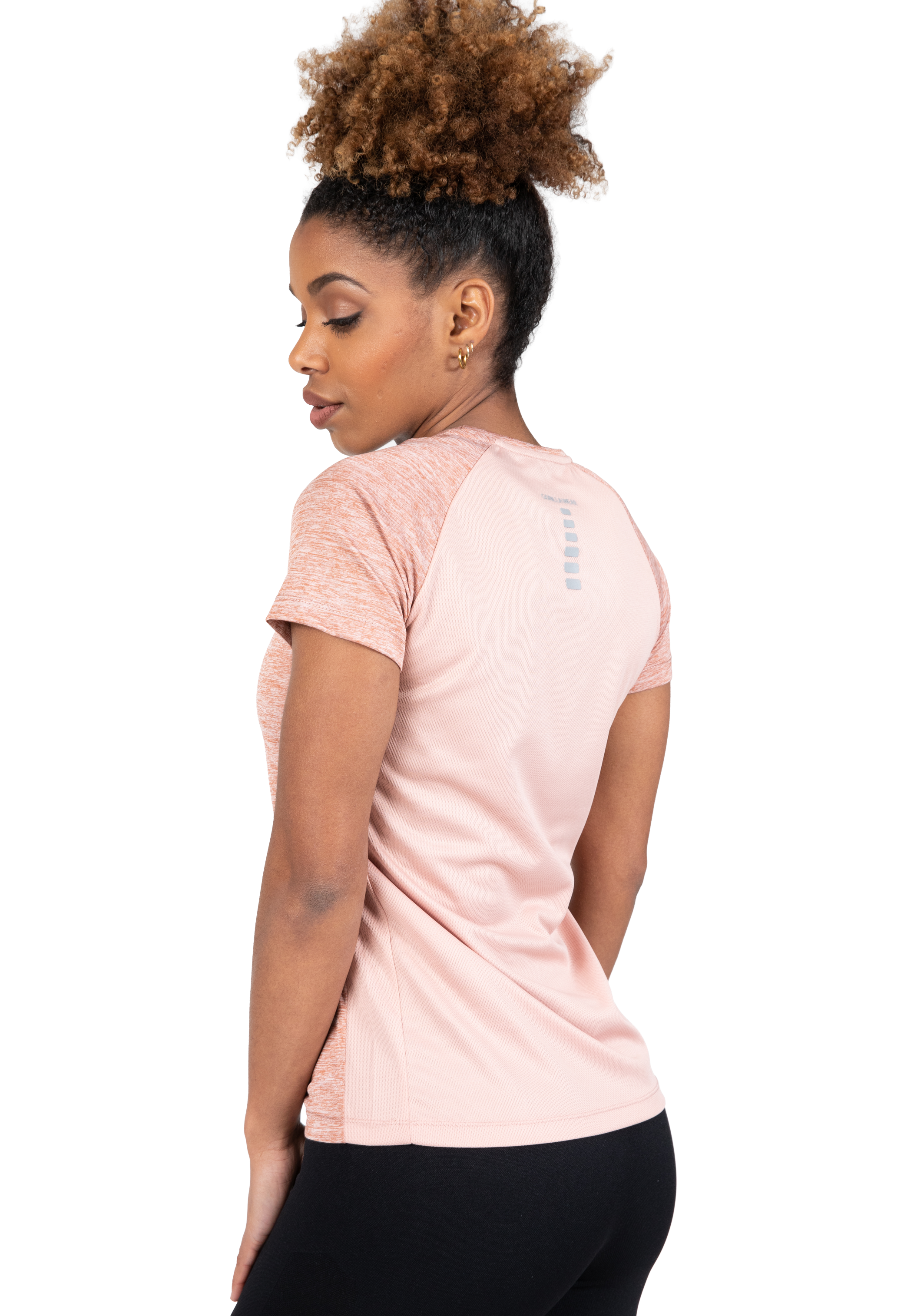Gorilla Wear Monetta Performance T-Shirt T-Shirt & Tops Salmon Pink