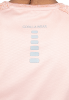 Gorilla Wear Monetta Performance T-Shirt T-Shirt & Tops Salmon Pink