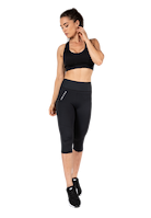 Gorilla Wear Monroe Cropped Leggings Leggings Black