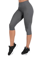 Gorilla Wear Monroe Cropped Leggings Leggings Gray