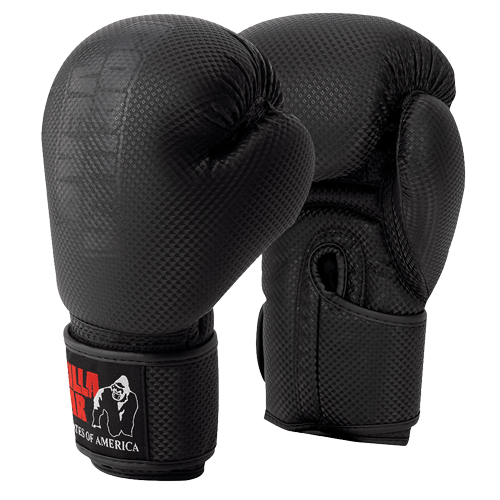 Gorilla Wear Montello Boxing Gloves Fight Gear Black