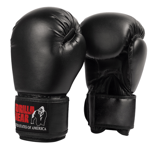 Gorilla Wear Mosby Boxing Gloves Fight Gear Black