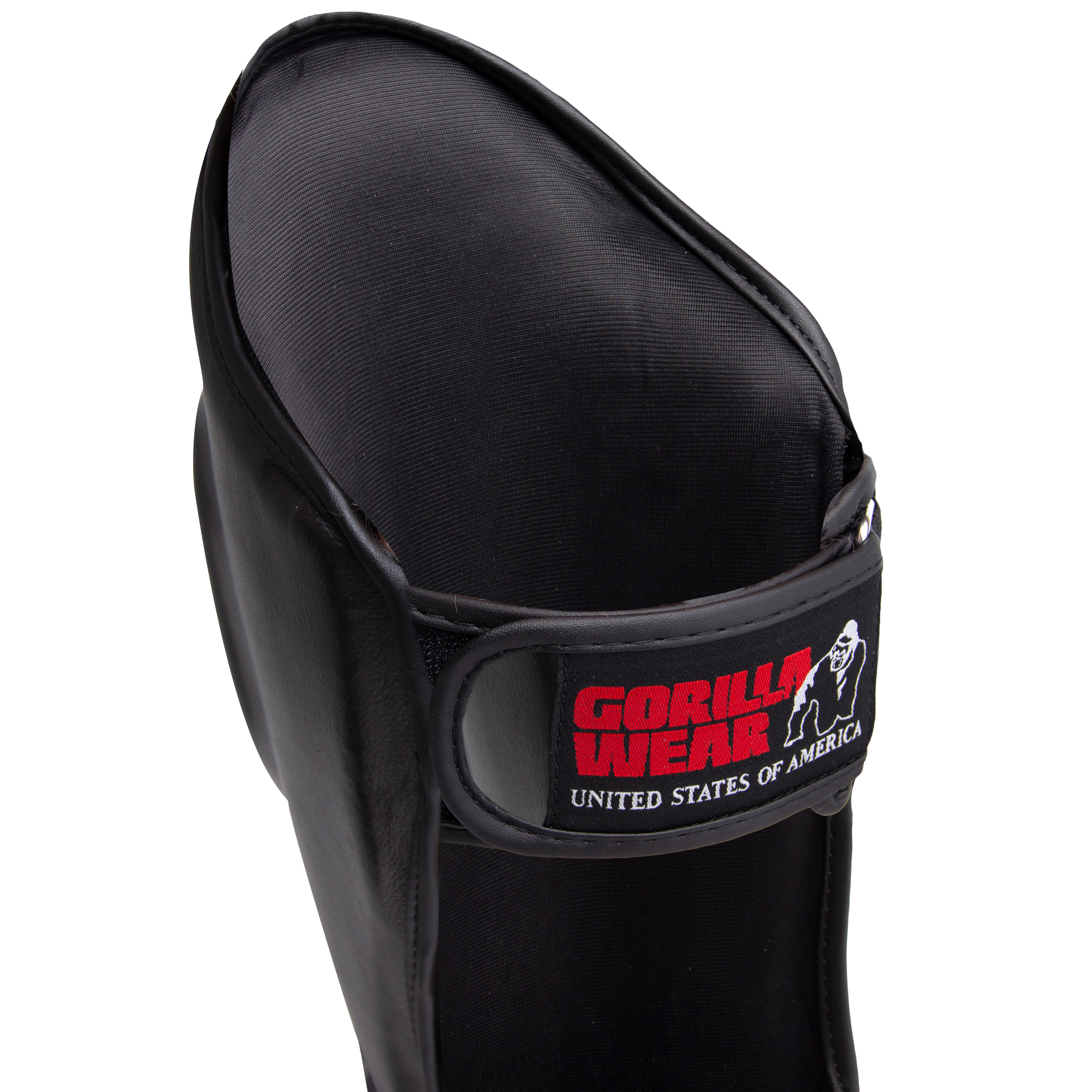 Gorilla Wear Mosby Shin Guards Fight Gear Black