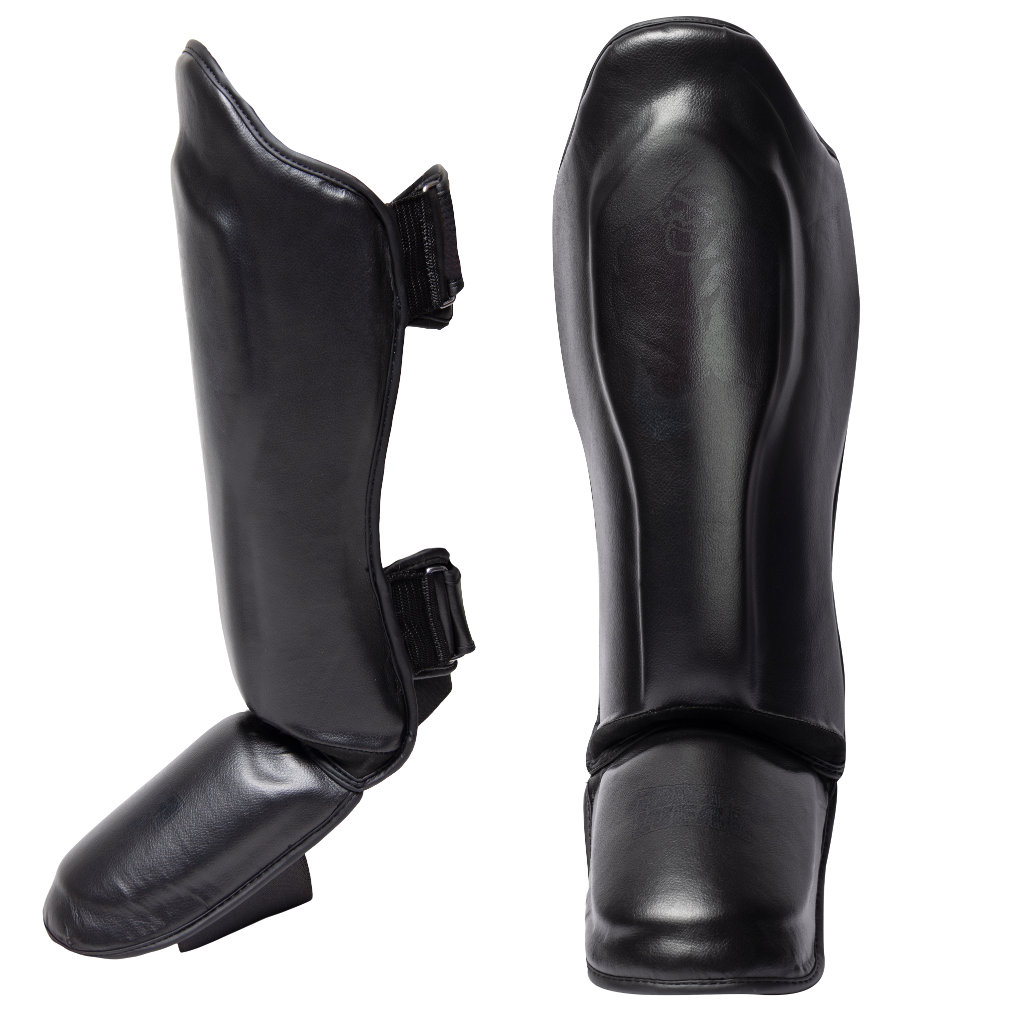 Gorilla Wear Mosby Shin Guards Fight Gear Black