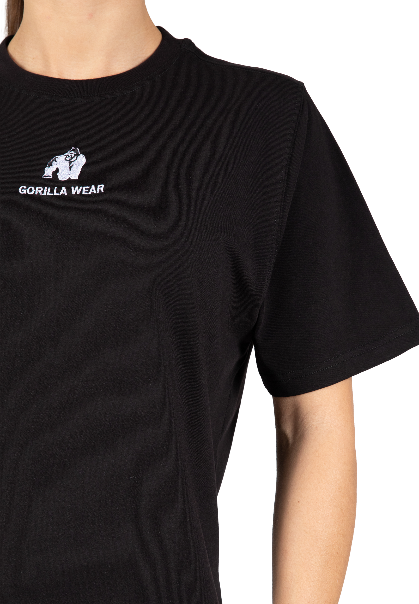 Gorilla Wear Neenah T-Shirt Dress T-Shirt & Tops Black