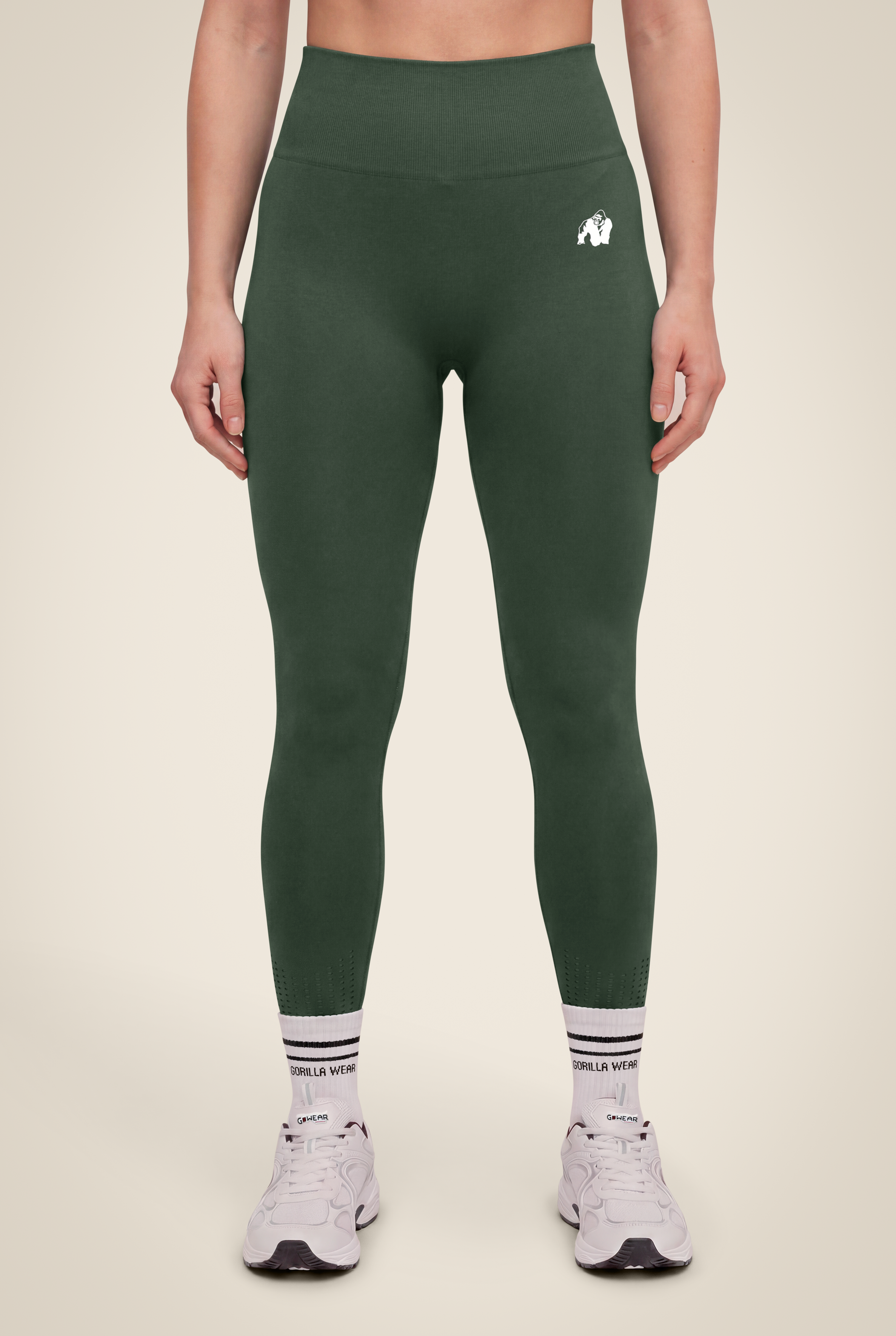 Gorilla Wear Neiro Seamless Leggings Leggings Army Green