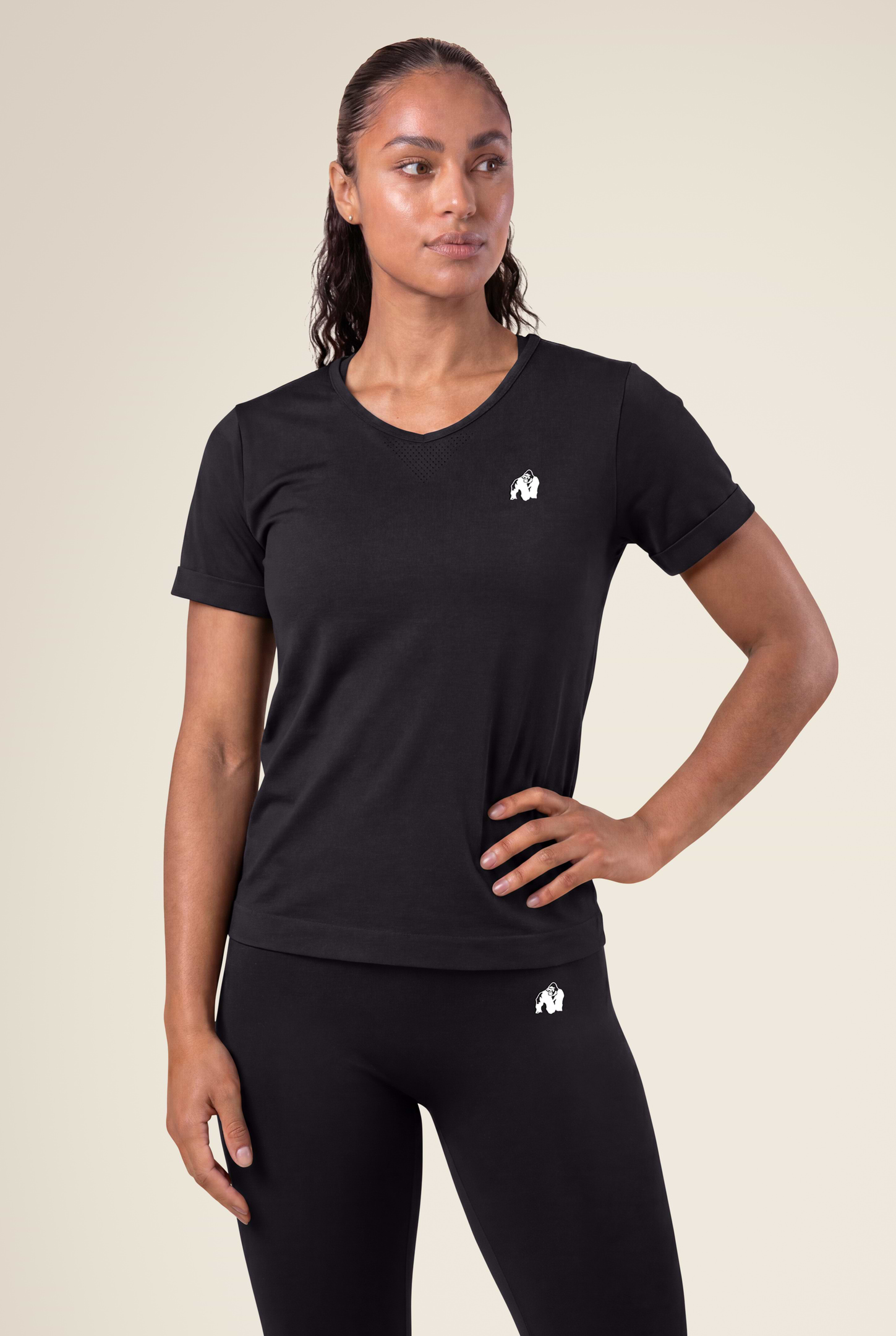 Gorilla Wear Neiro Seamless T-Shirt T-Shirt & Tops Black