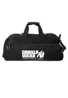 Gorilla Wear Norris Hybrid Gym Bag/Backpack Gym Bags & Backpacks Black