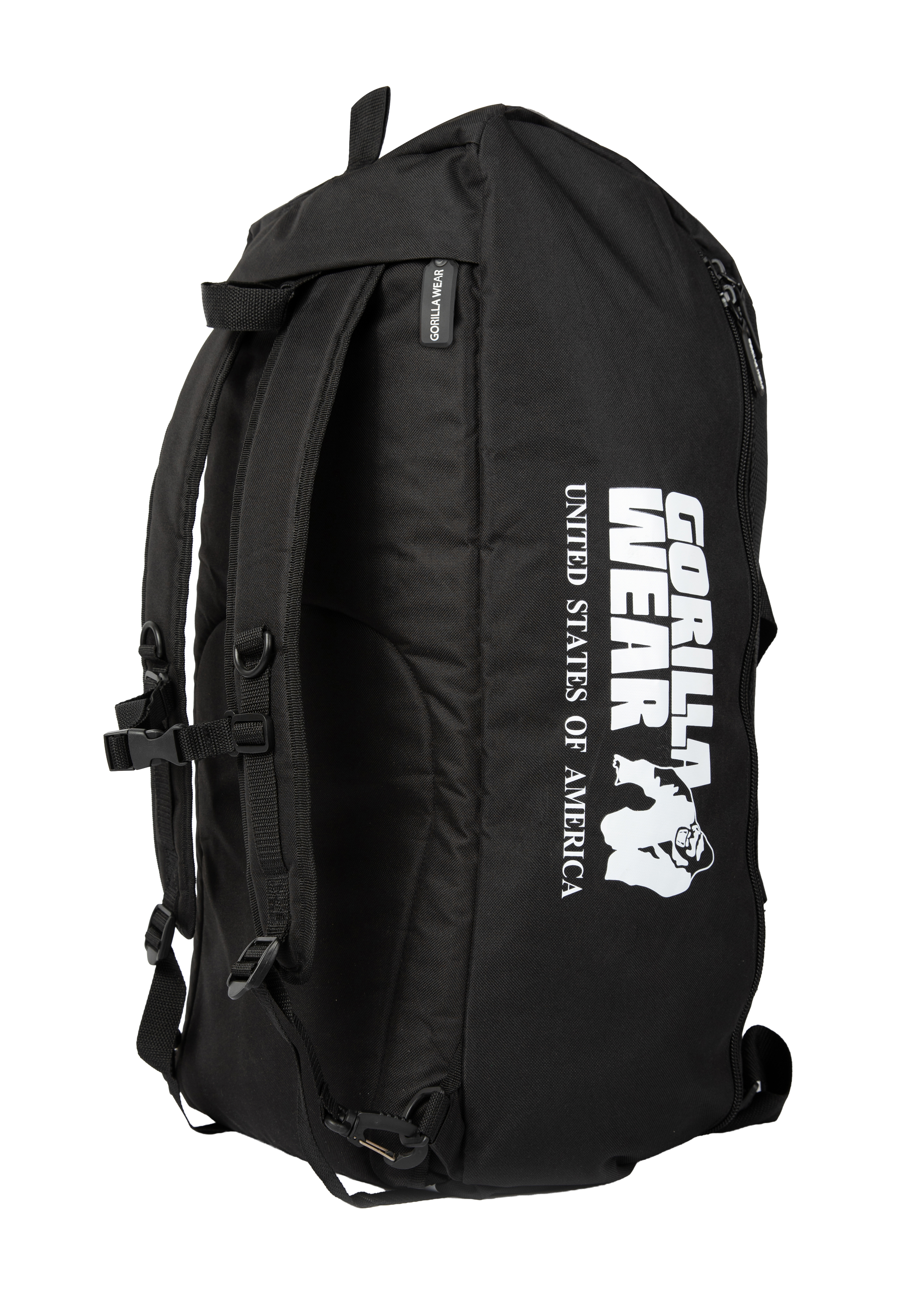 Gorilla Wear Norris Hybrid Gym Bag/Backpack Gym Bags & Backpacks Black