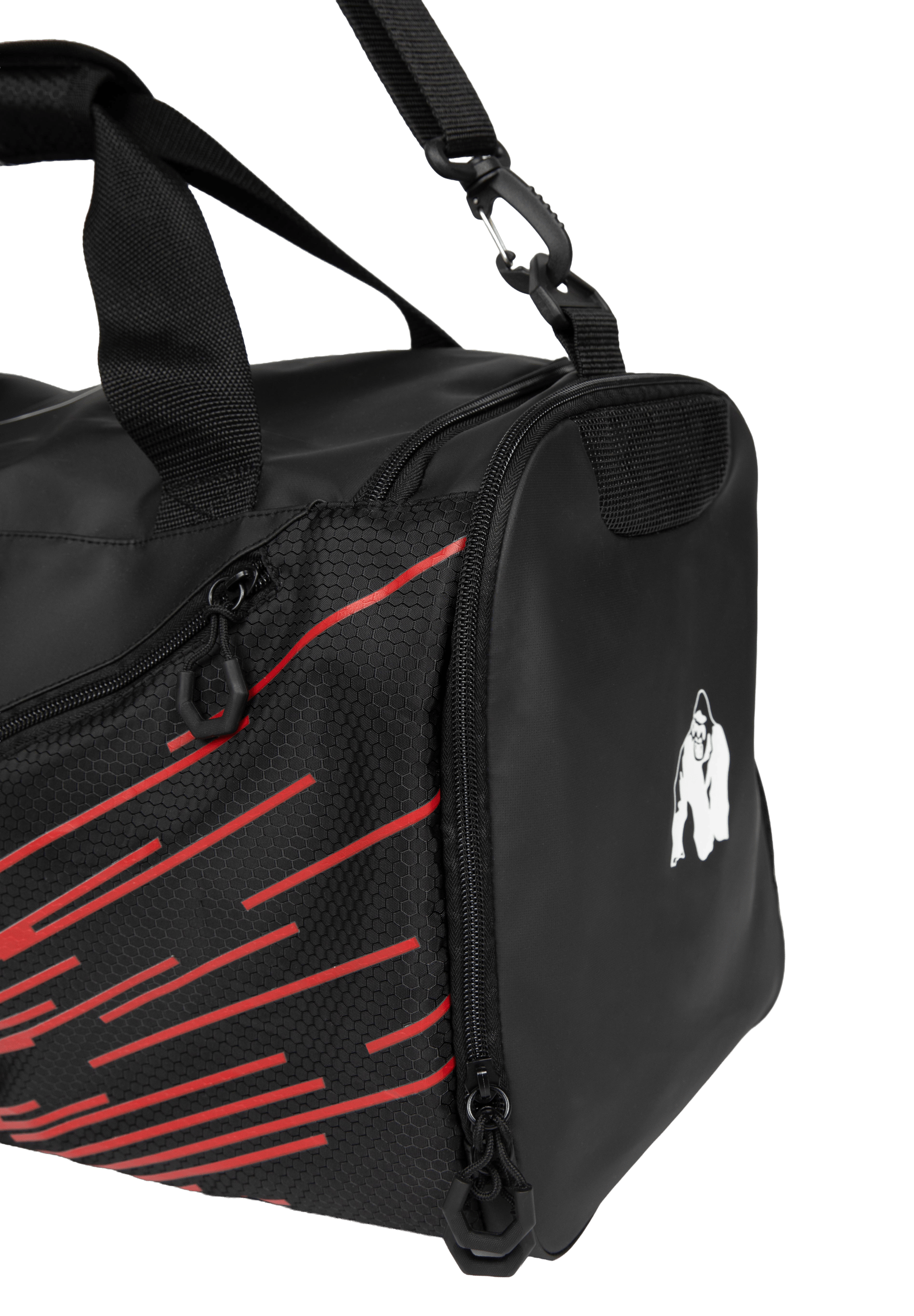 Gorilla Wear Ohio Gym Bag Gym Bags & Backpacks Black/Red