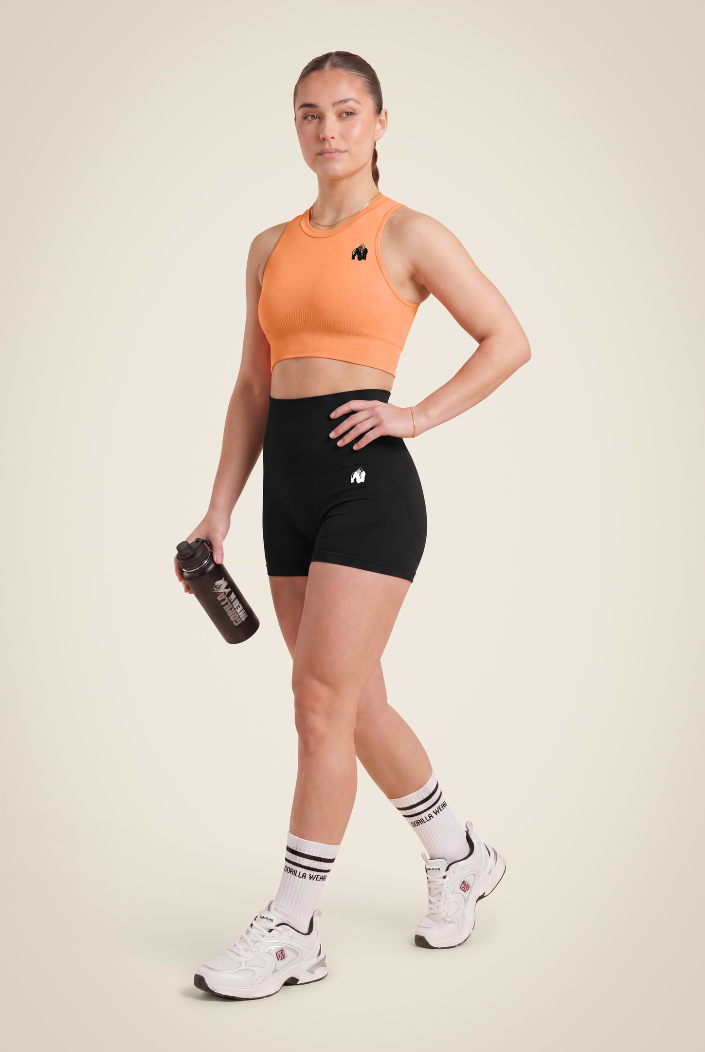 Gorilla Wear Olivia Seamless Shorts Shorts Black