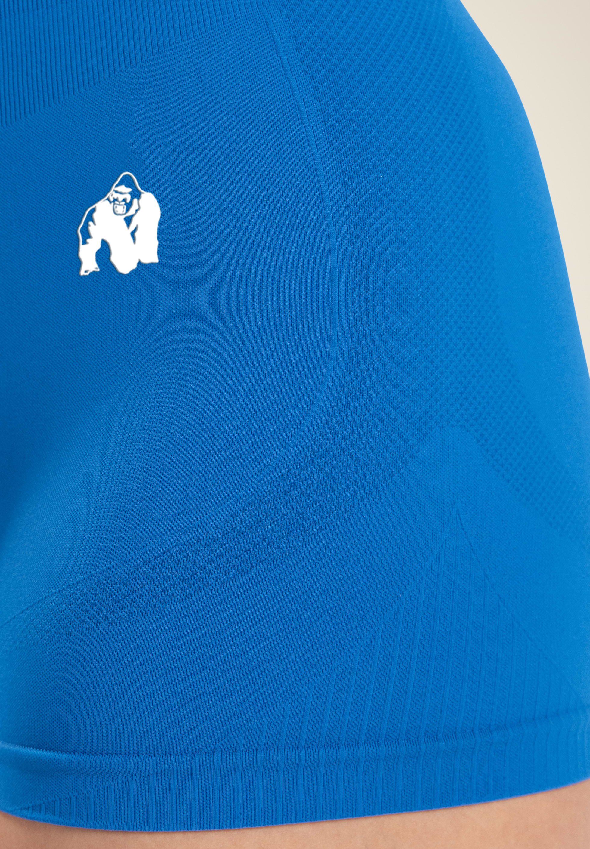 Gorilla Wear Olivia Seamless Shorts Shorts Blue
