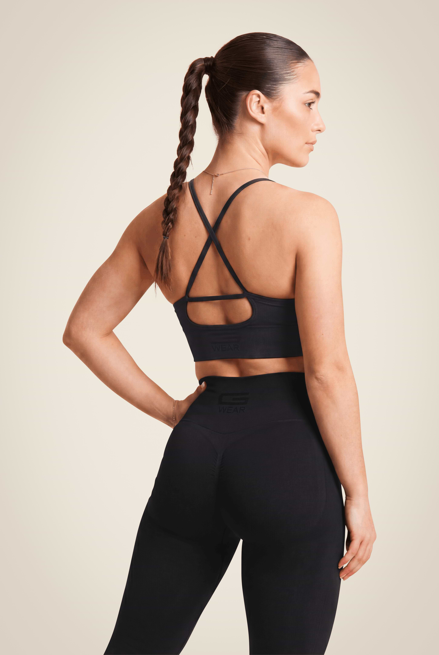 Gorilla Wear Olivia Seamless Sports Bra Sports Bra Black