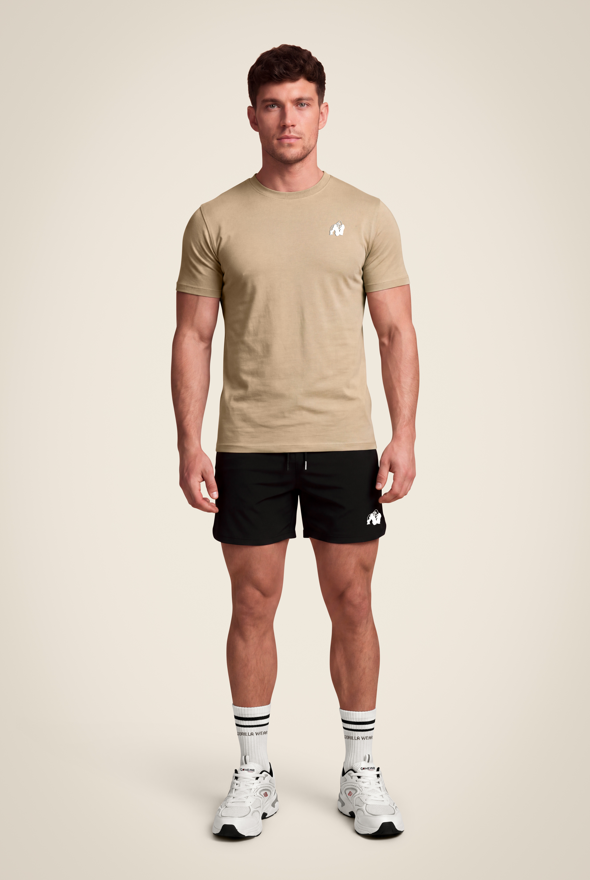 Gorilla Wear Oregon T-Shirt T-Shirt & Tops Beige
