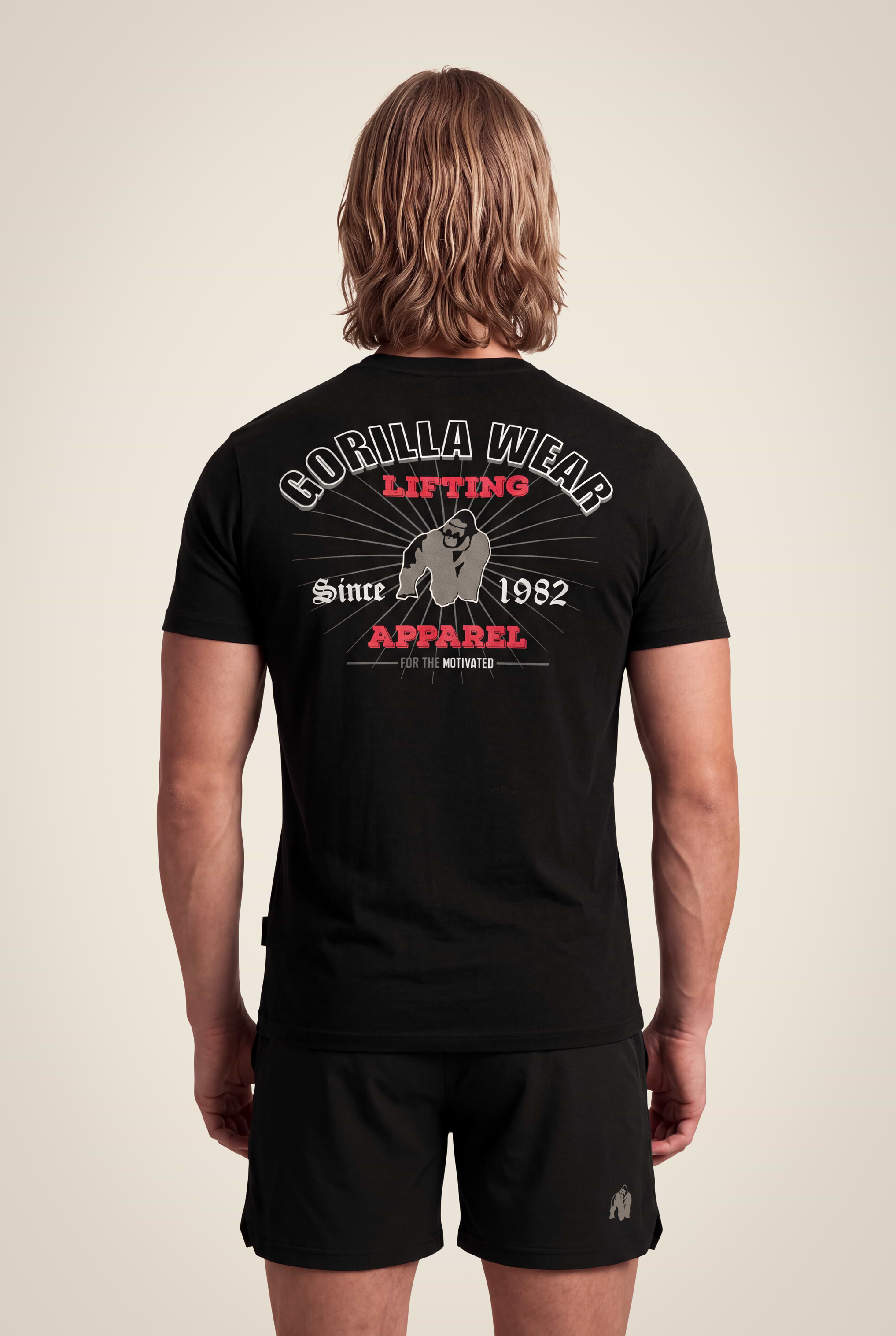 Gorilla Wear Oregon T-Shirt T-Shirt & Tops Black
