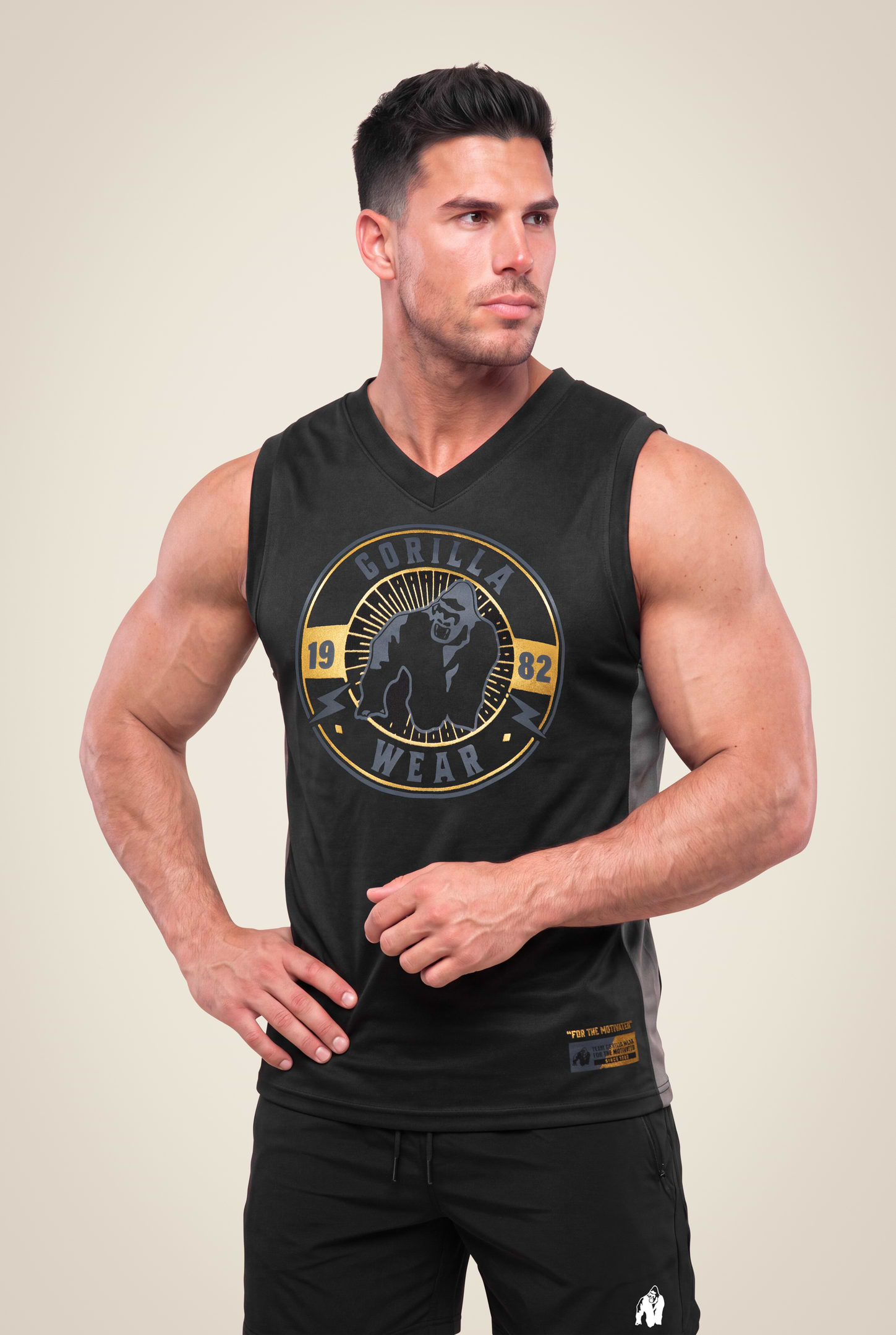 Gorilla Wear Orlando Jersey Tank Top Tank Top Black