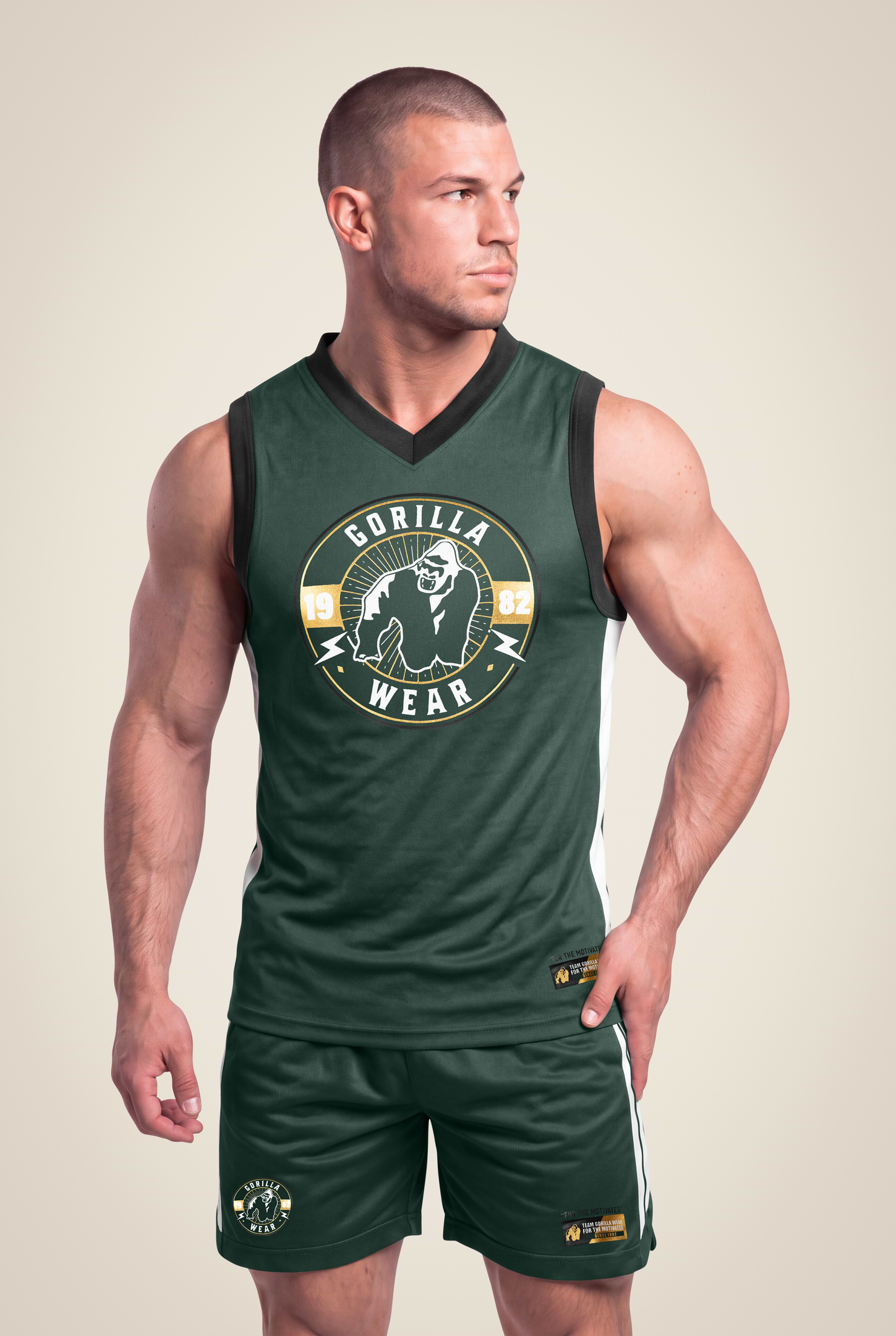 Gorilla Wear Orlando Jersey Tank Top Tank Top Green