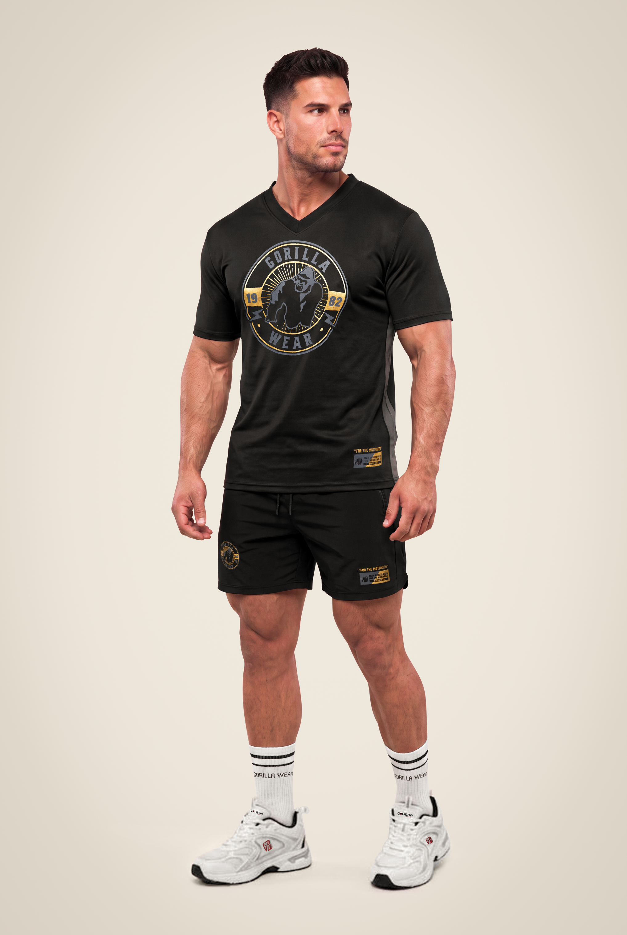 Gorilla Wear Orlando T-Shirt T-Shirt & Tops Black