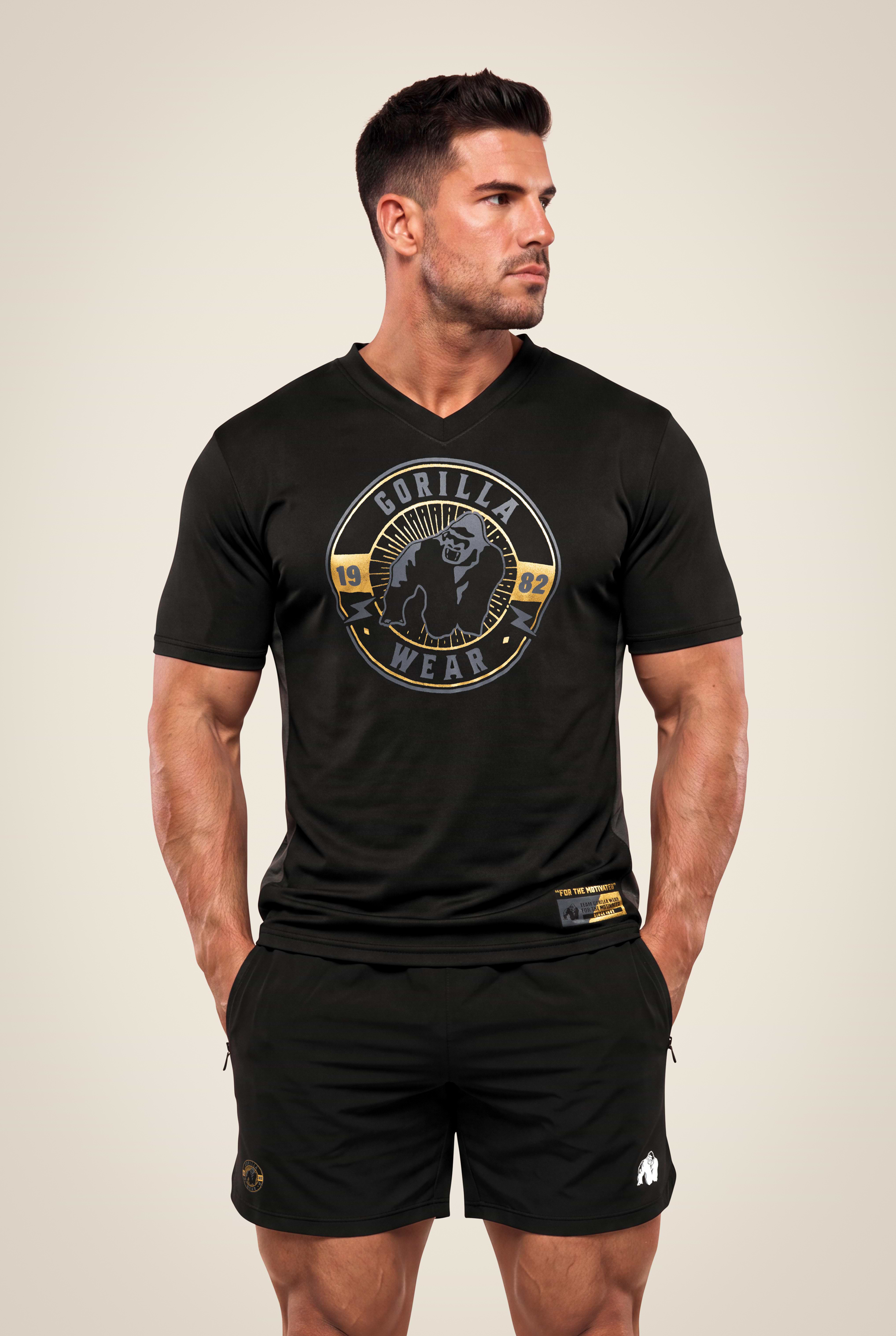 Gorilla Wear Orlando T-Shirt T-Shirt & Tops Black