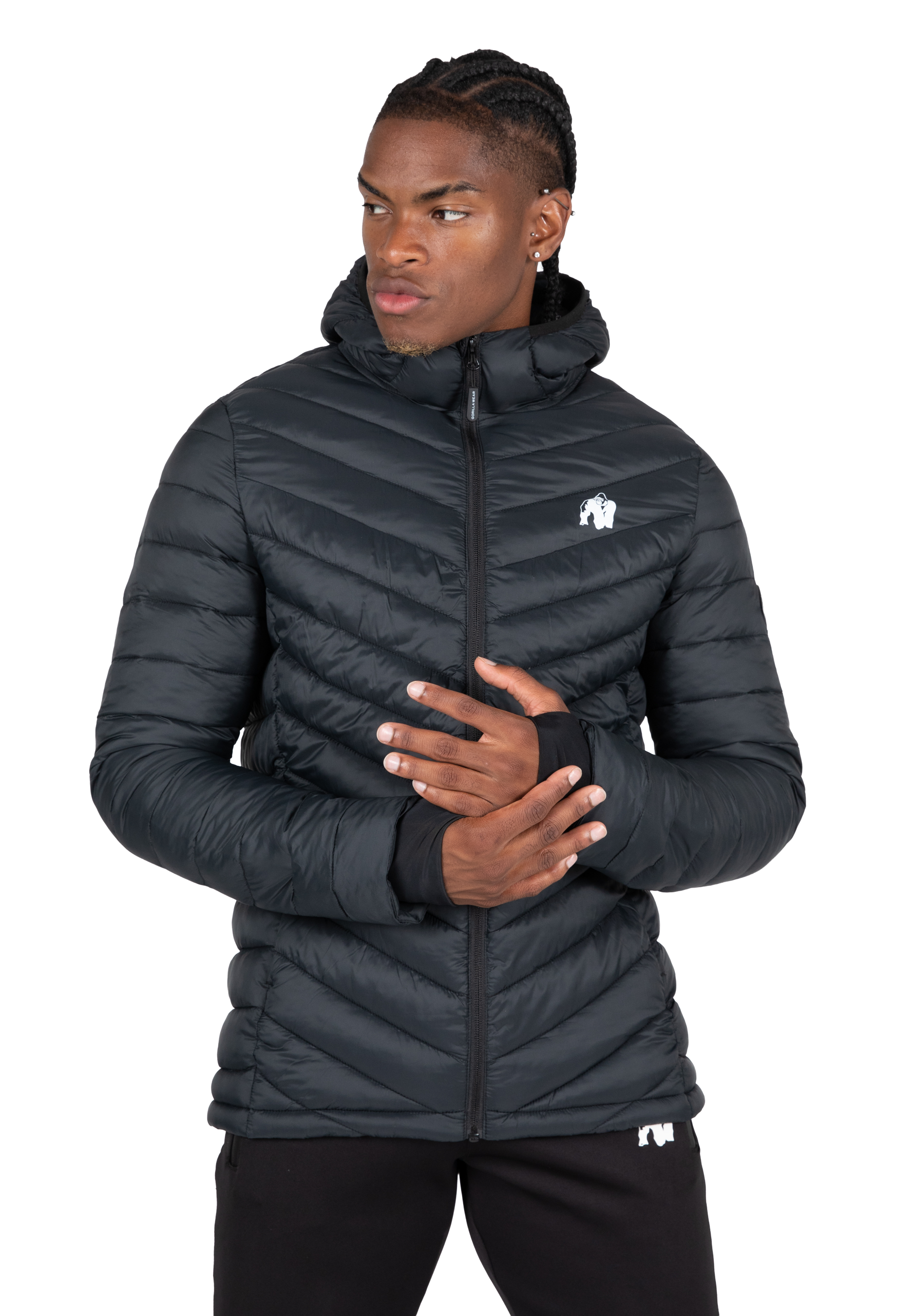 Gorilla Wear Osborn Puffer Jacket Jacket Black