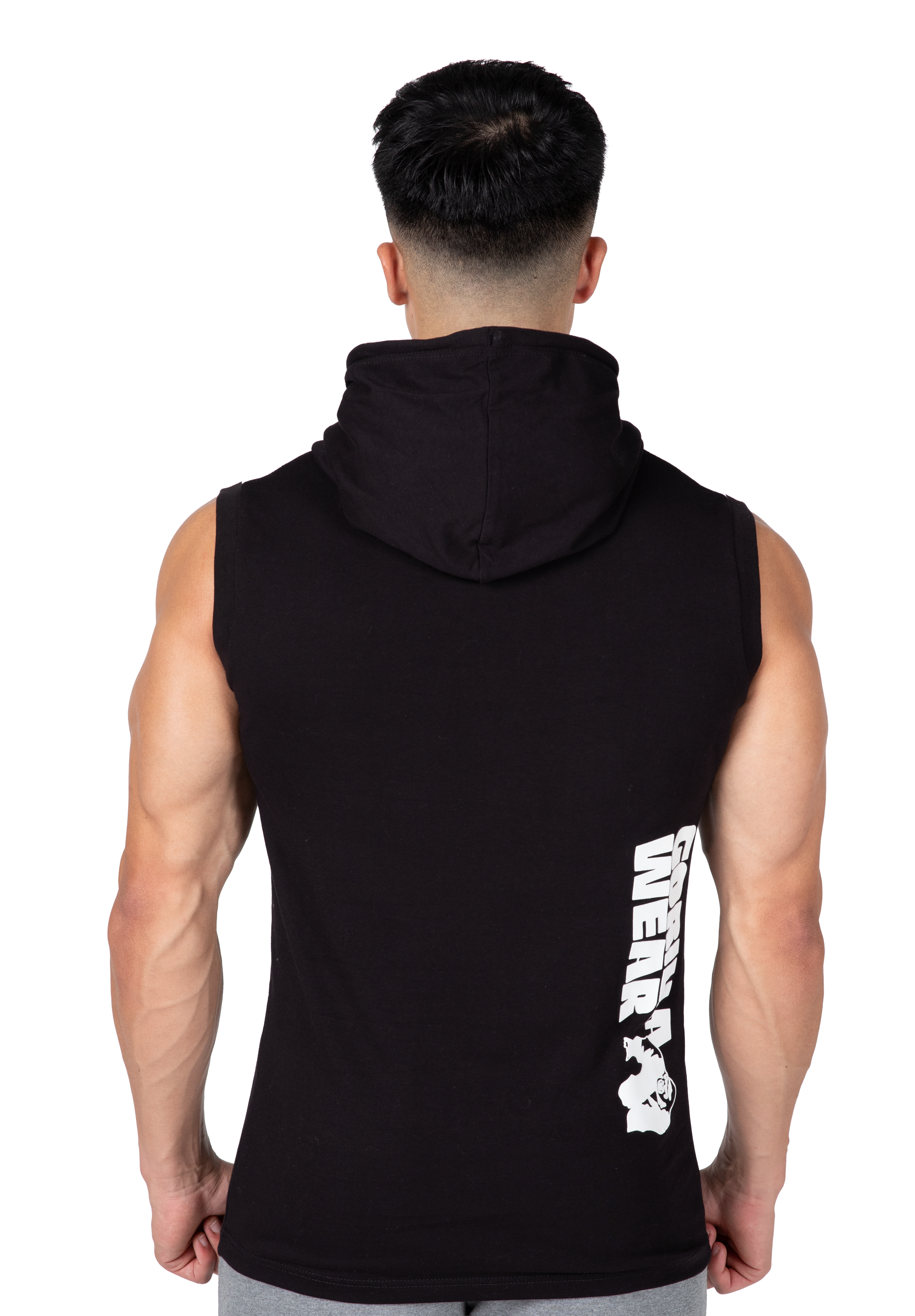 Gorilla Wear Oswego S/L Hooded T-Shirt T-Shirt & Tops Black