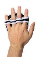 Gorilla Wear Palm Grip Pads Workout Gloves & Grips Black/Gray