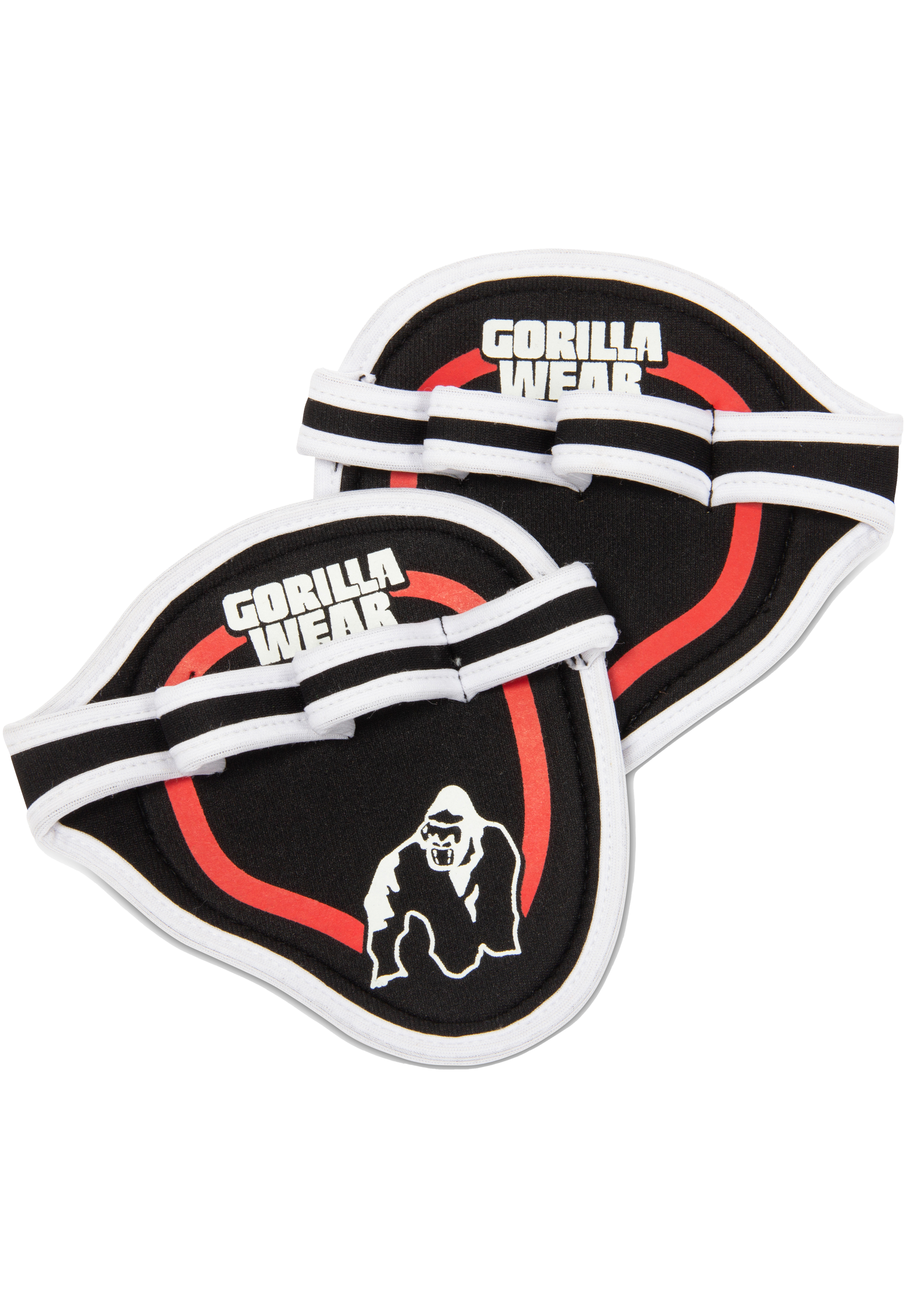 Gorilla Wear Palm Grip Pads Workout Gloves & Grips Black/Red