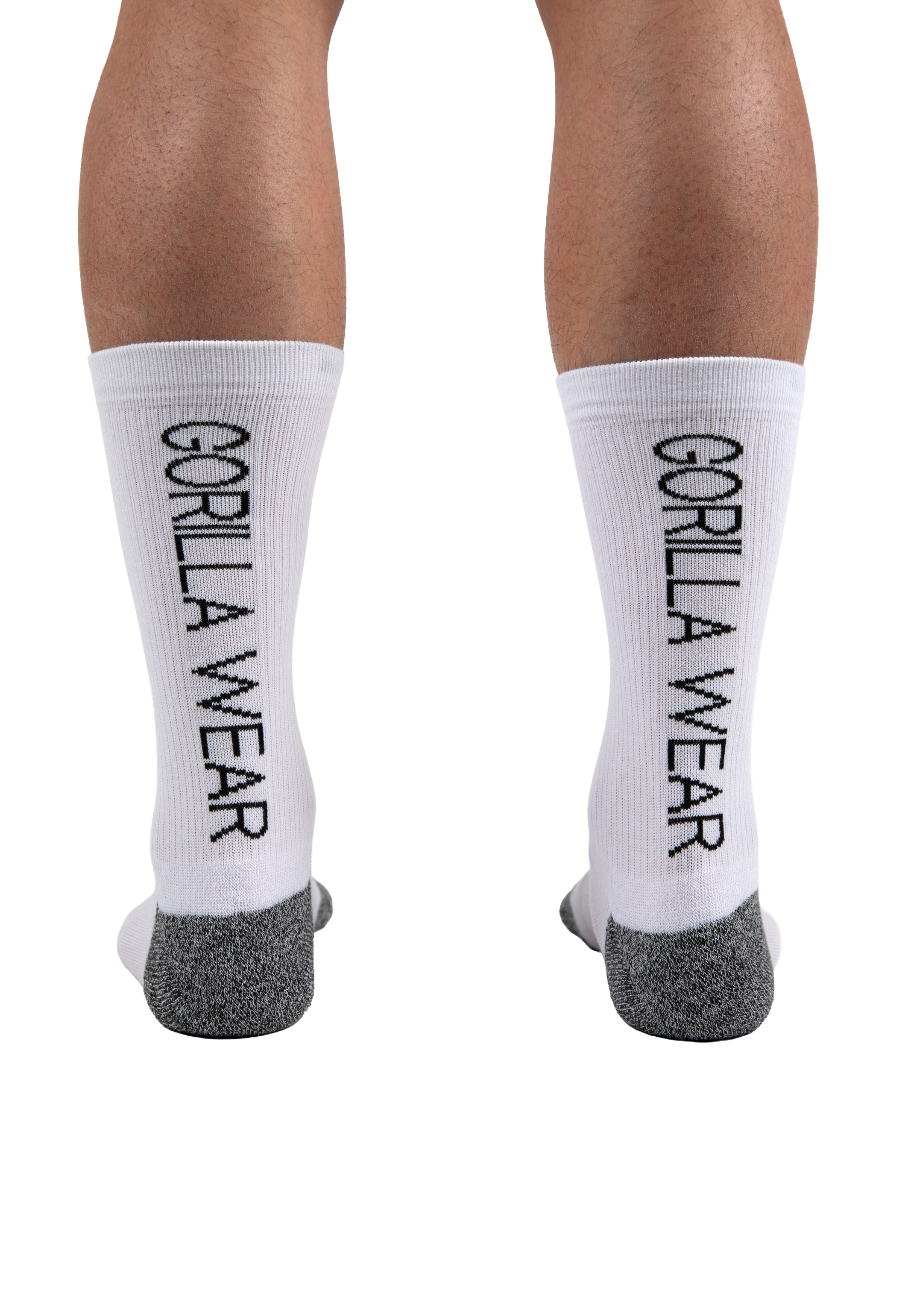 Gorilla Wear Performance Crew Socks Socks White