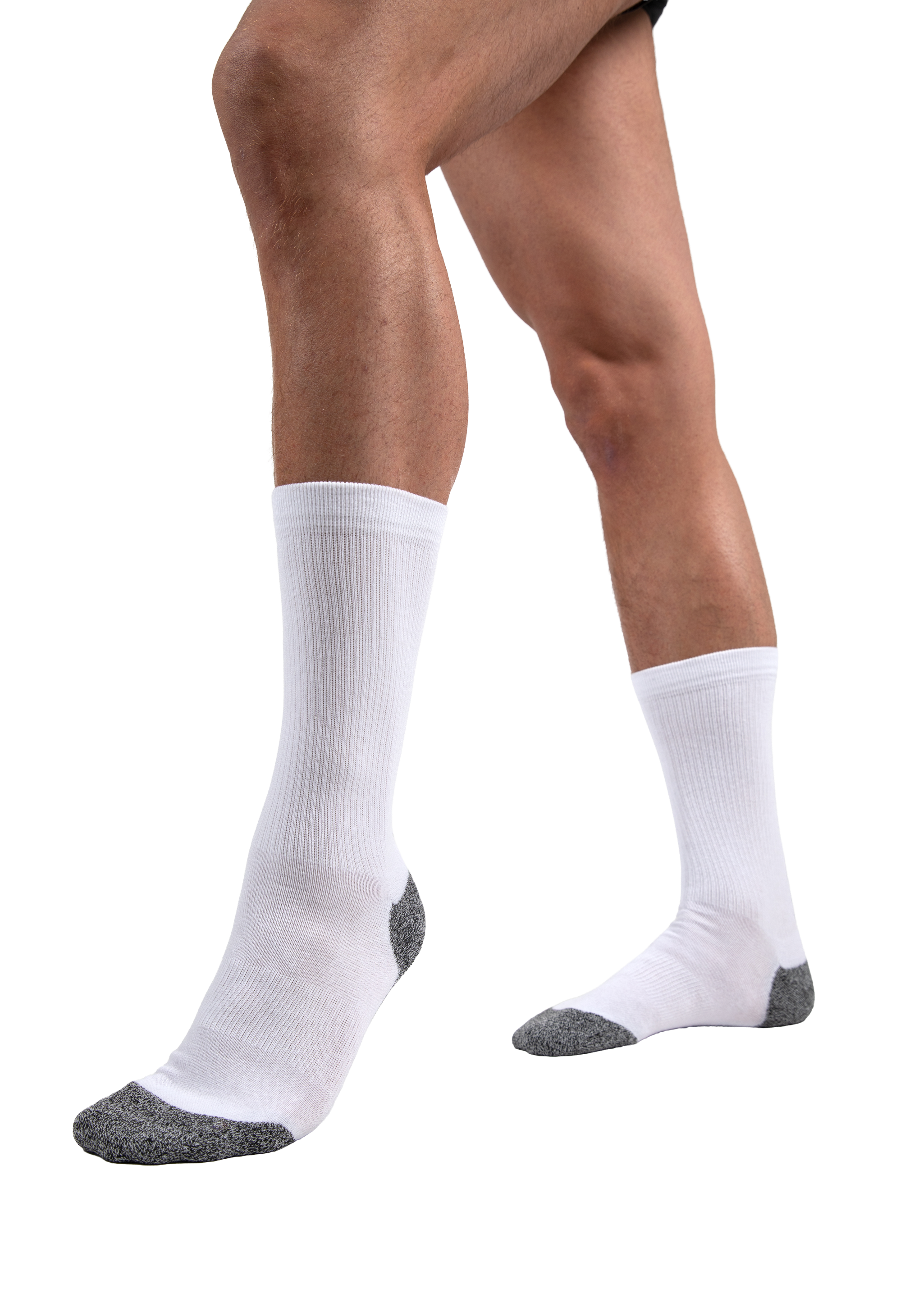 Gorilla Wear Performance Crew Socks Socks White