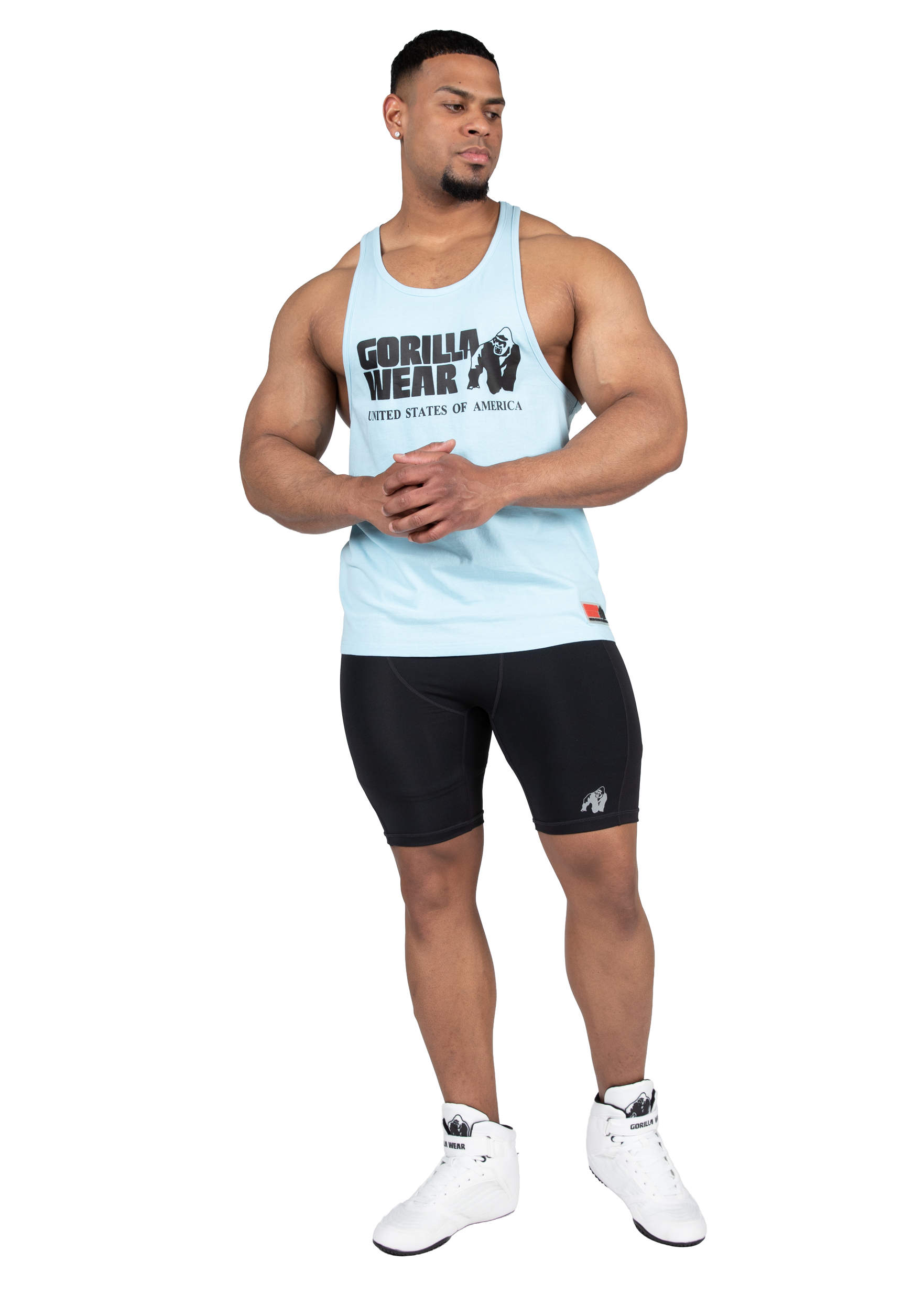 Gorilla Wear Philadelphia Men's Short Tights Tights Black