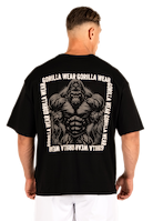 Gorilla Wear Philip Oversized T-Shirt T-Shirt & Tops Black