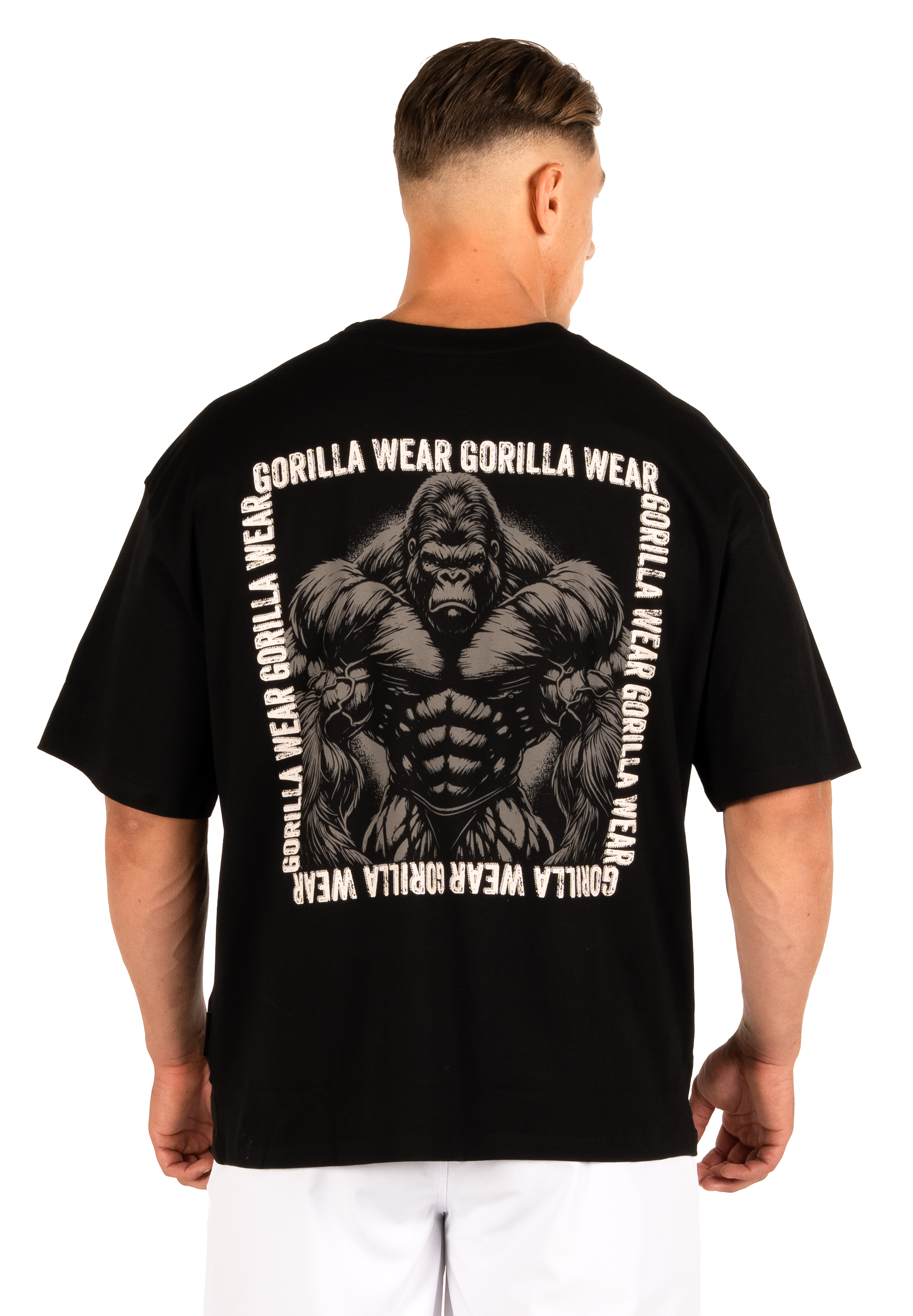 Gorilla Wear Philip Oversized T-Shirt T-Shirt & Tops Black