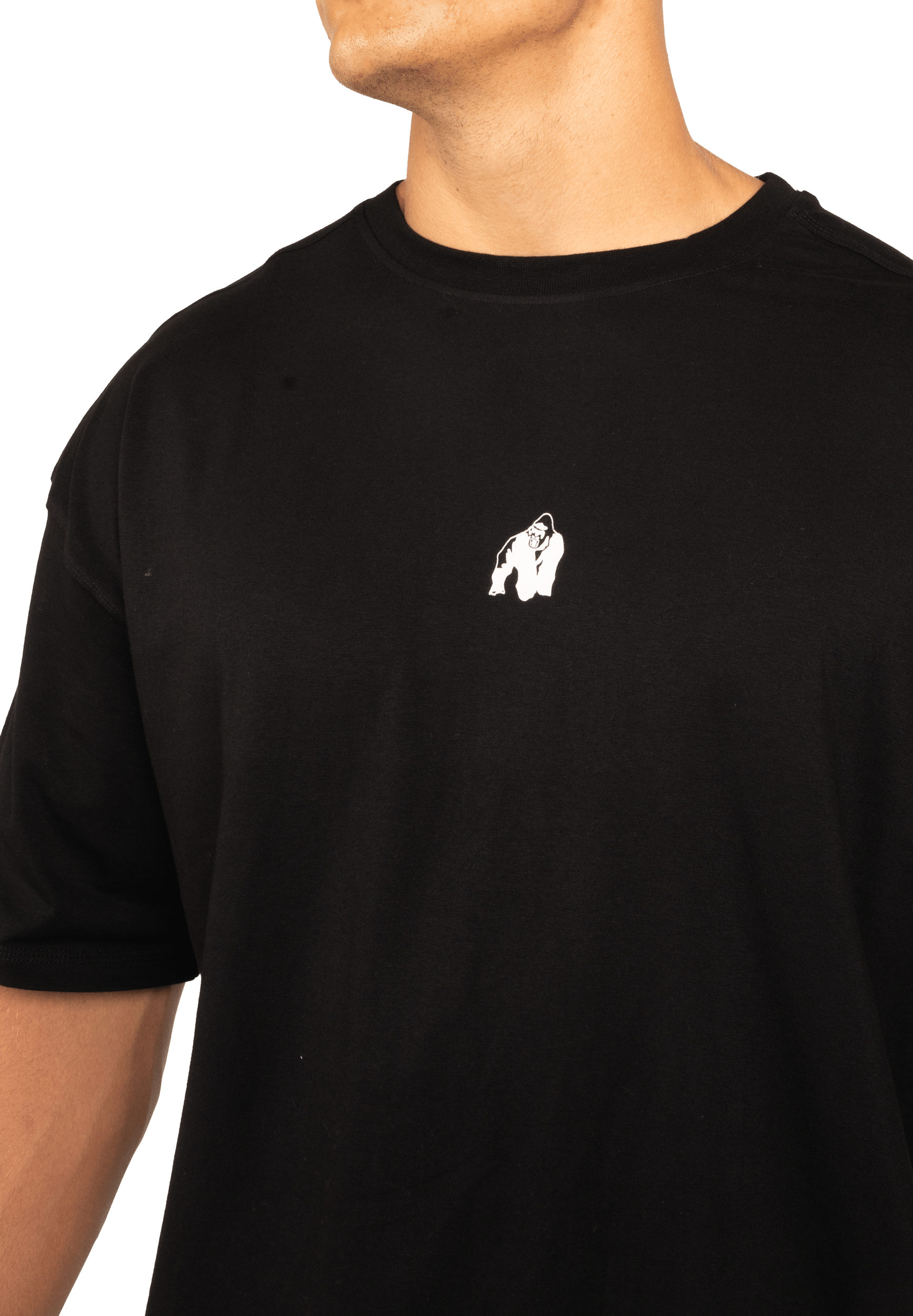 Gorilla Wear Philip Oversized T-Shirt T-Shirt & Tops Black