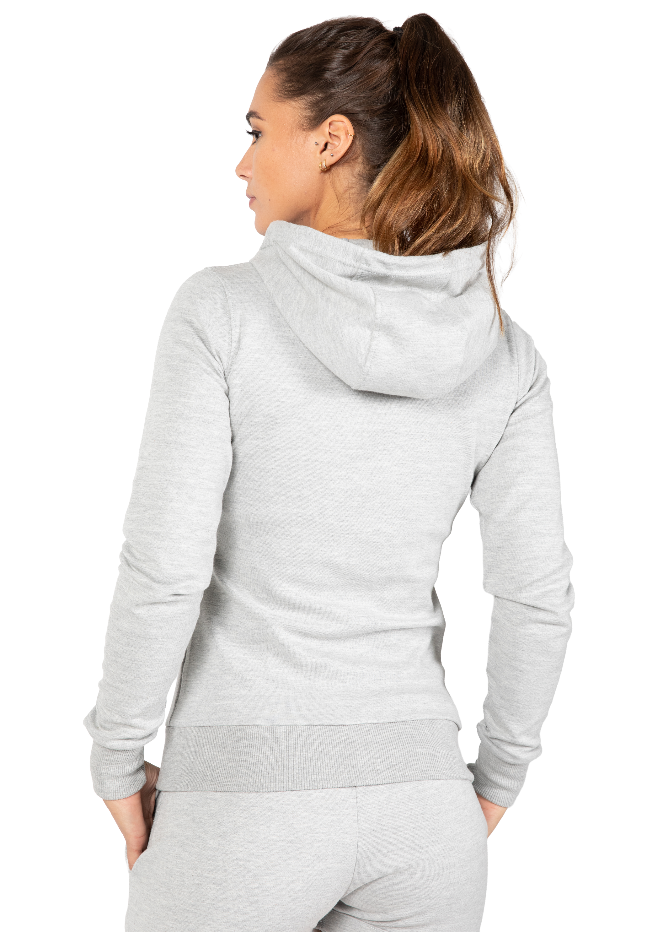Gorilla Wear Pixley Zipped Hoodie Hoodie & Sweatshirt Gray
