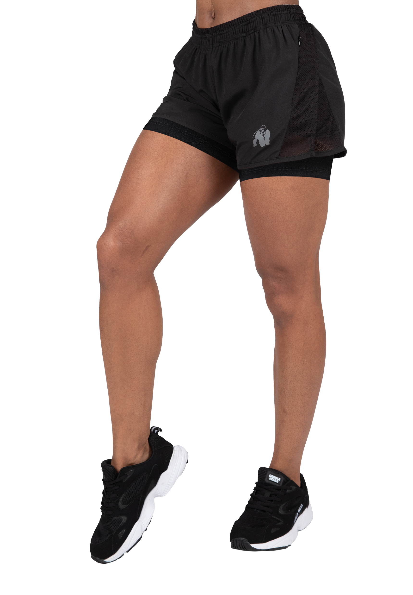 Gorilla Wear Portland 2-In-1 Shorts Shorts Black