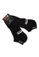 Gorilla Wear Quarter Socks 2-Pack Socks Black