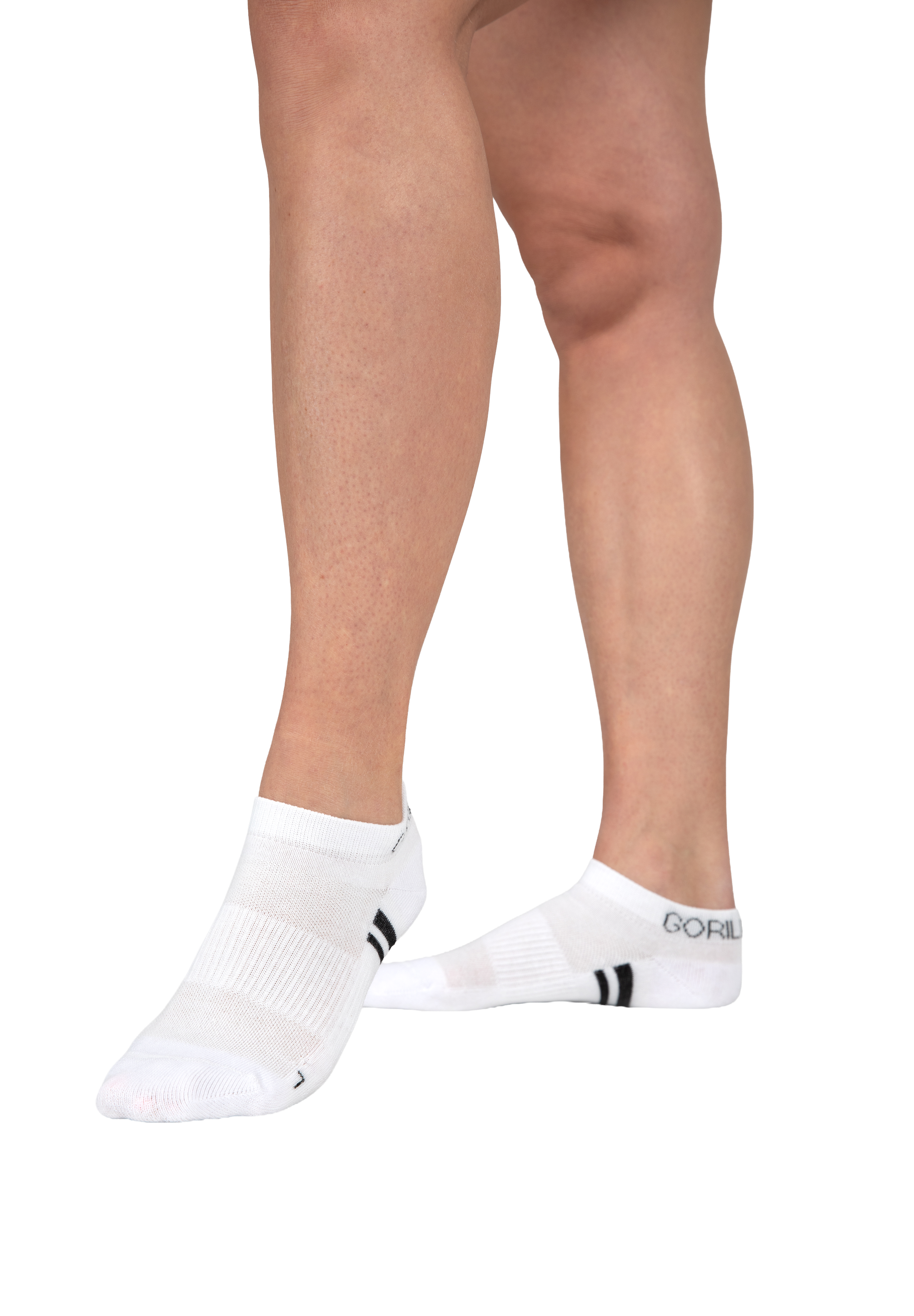 Gorilla Wear Quarter Socks 2-Pack Socks White