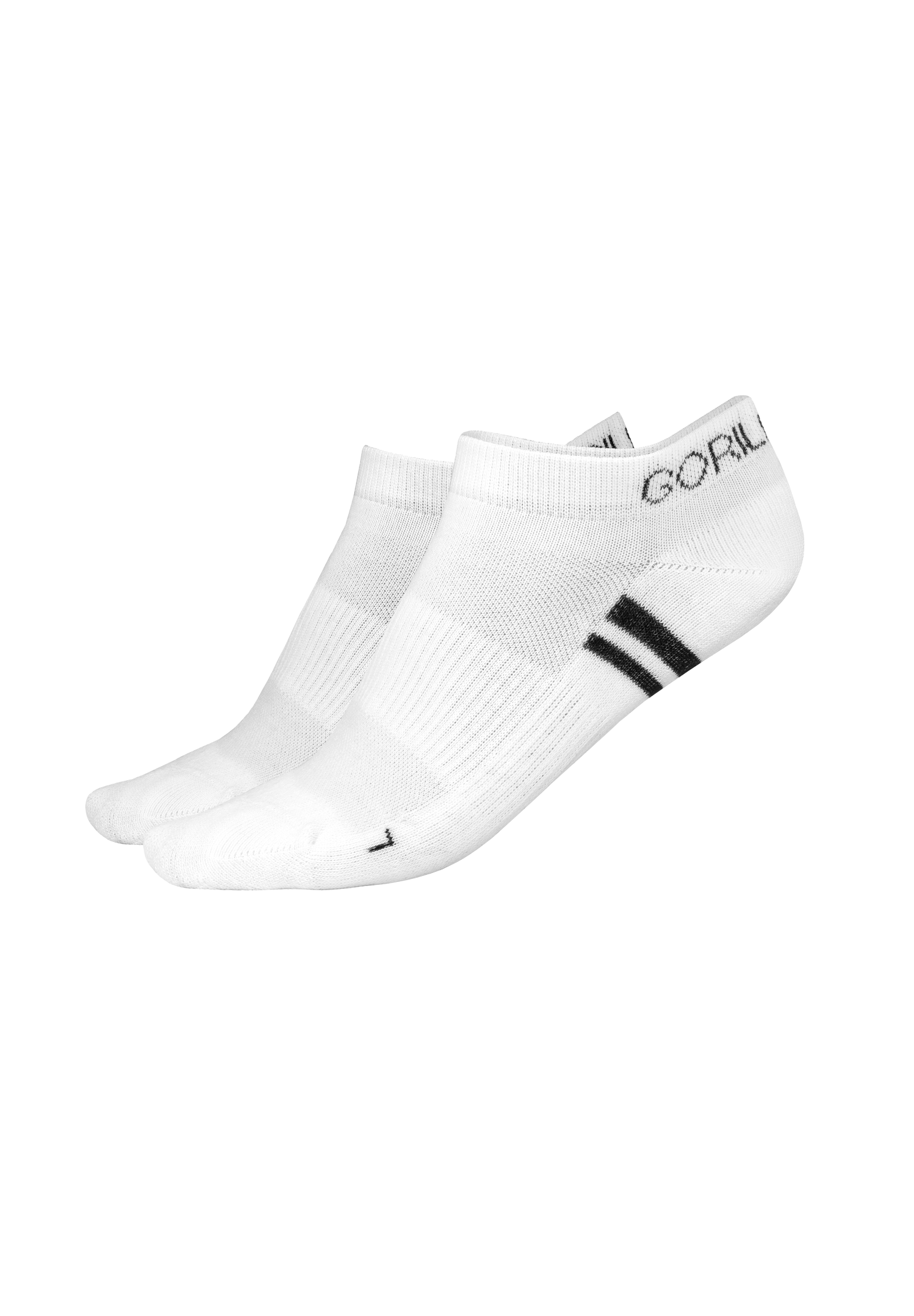 Gorilla Wear Quarter Socks 2-Pack Socks White
