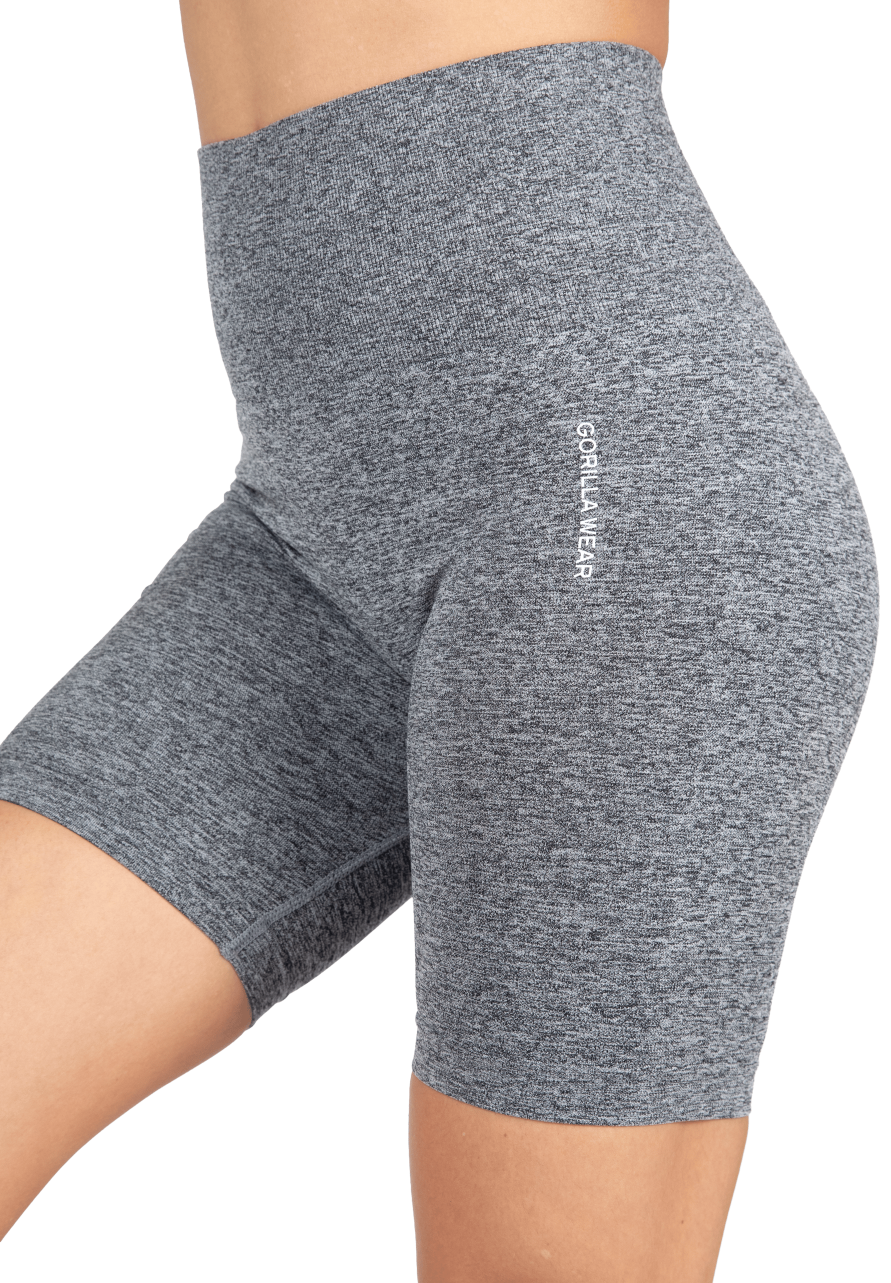 Gorilla Wear Quincy Seamless Cycling Shorts Shorts Gray Melange
