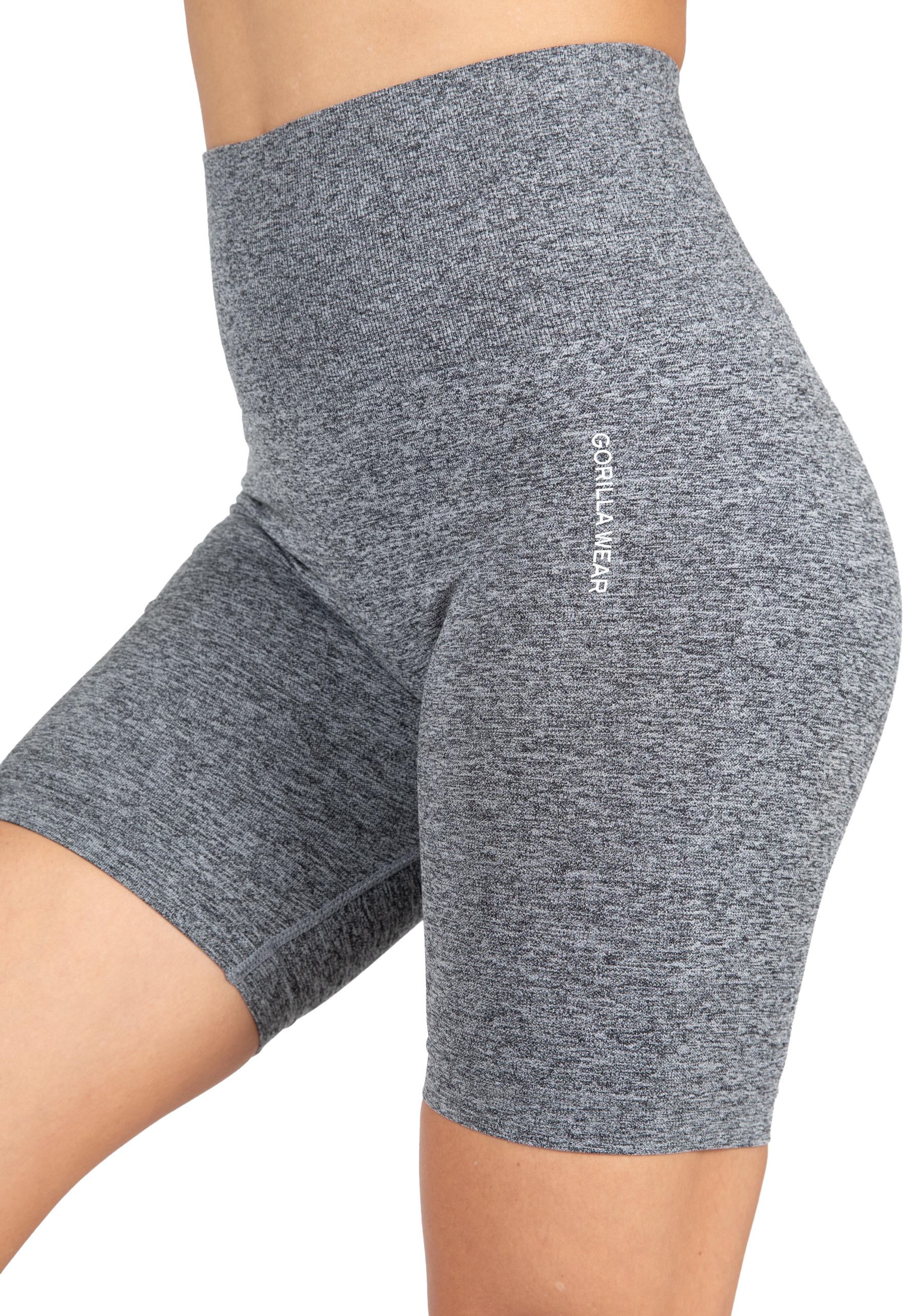 Gorilla Wear Quincy Seamless Cycling Shorts Shorts Gray Melange