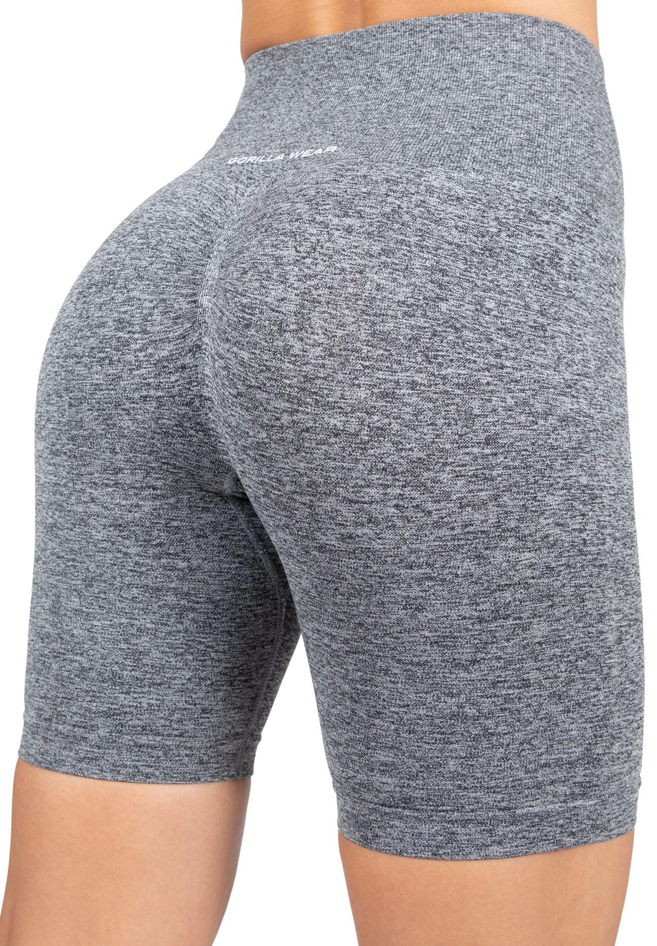 Gorilla Wear Quincy Seamless Cycling Shorts Shorts Gray Melange