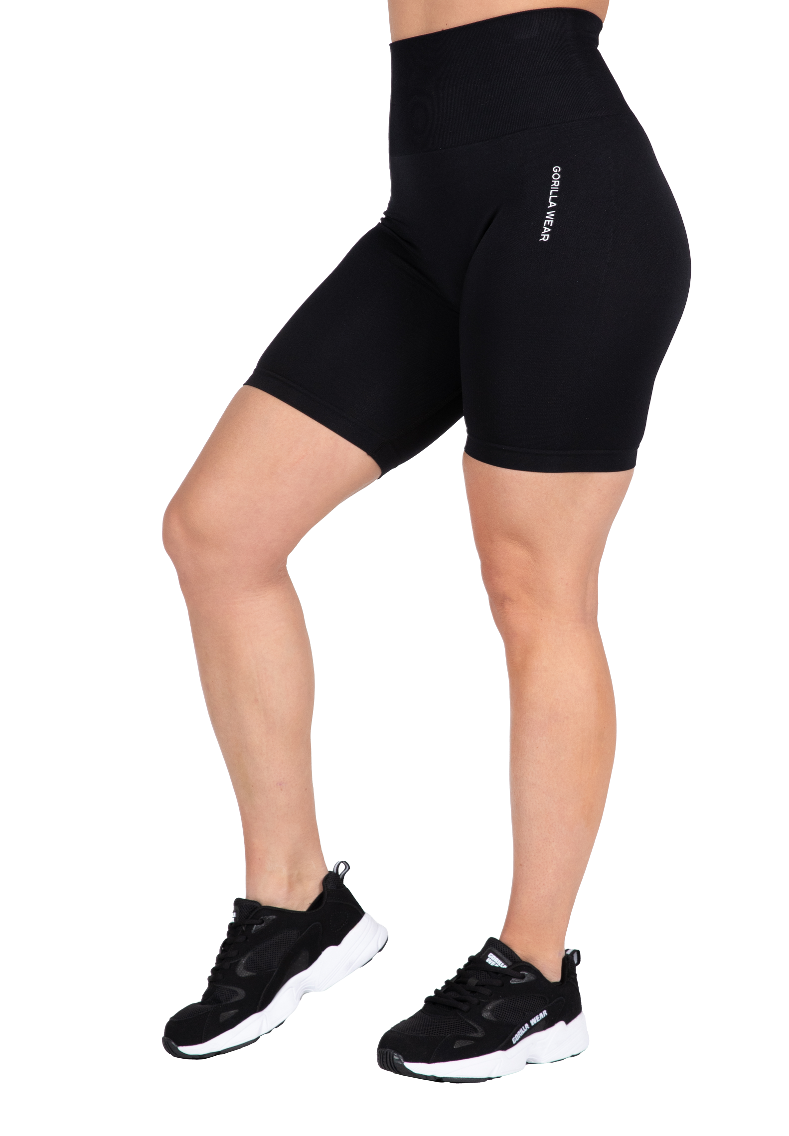 Gorilla Wear Quincy Seamless Cycling Shorts Shorts Black