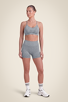 Gorilla Wear Quincy Seamless Shorts Shorts Gray Melange